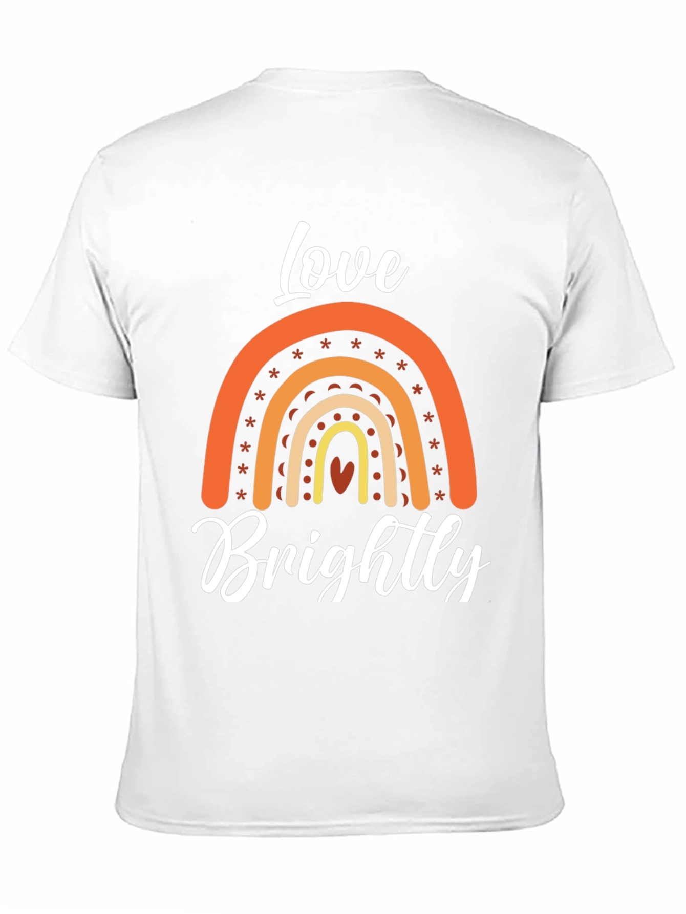 Love Brightly Rainbow Graphic Tee