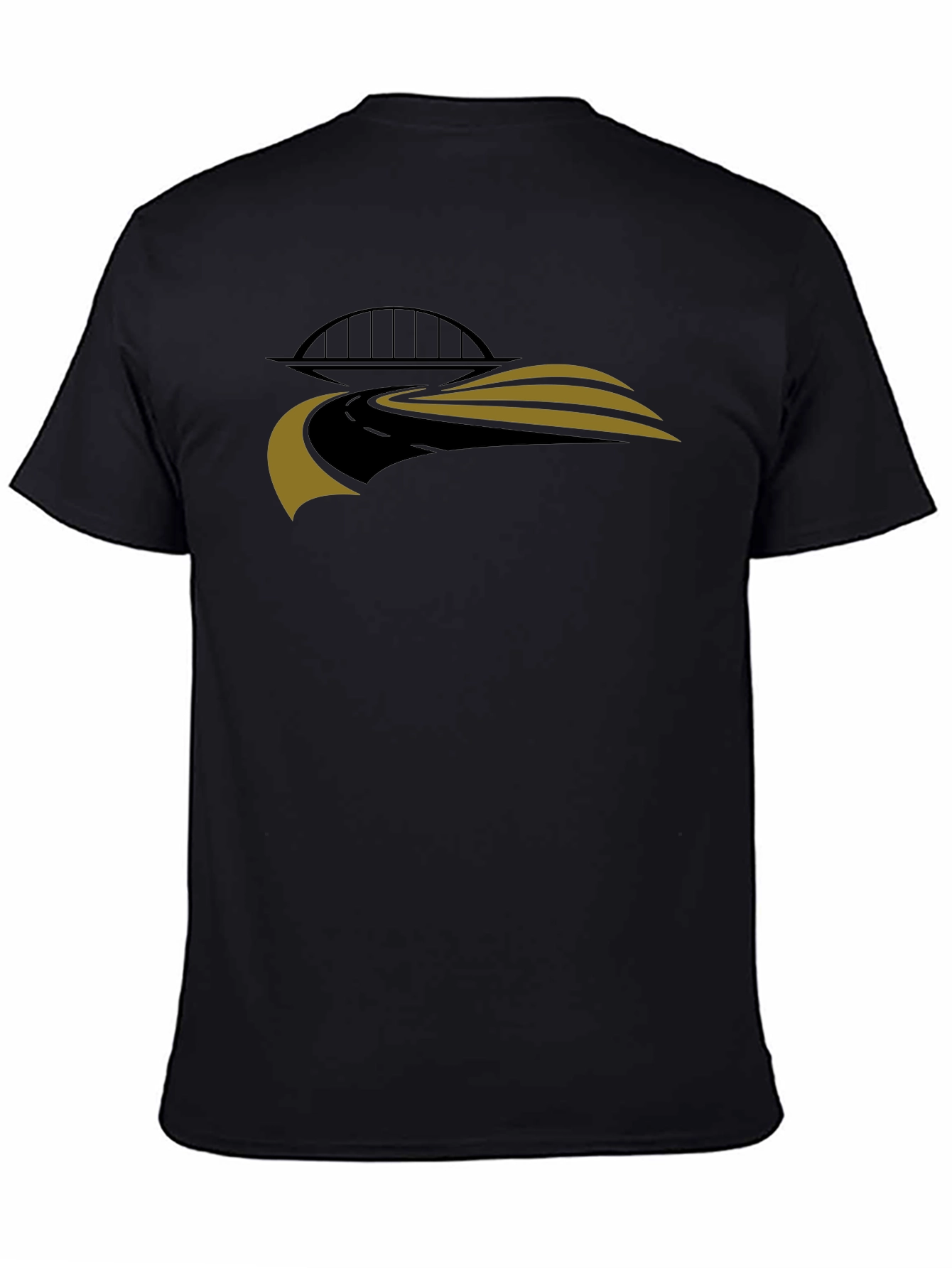 Road Bridge Graphic T-Shirt - Modern Design