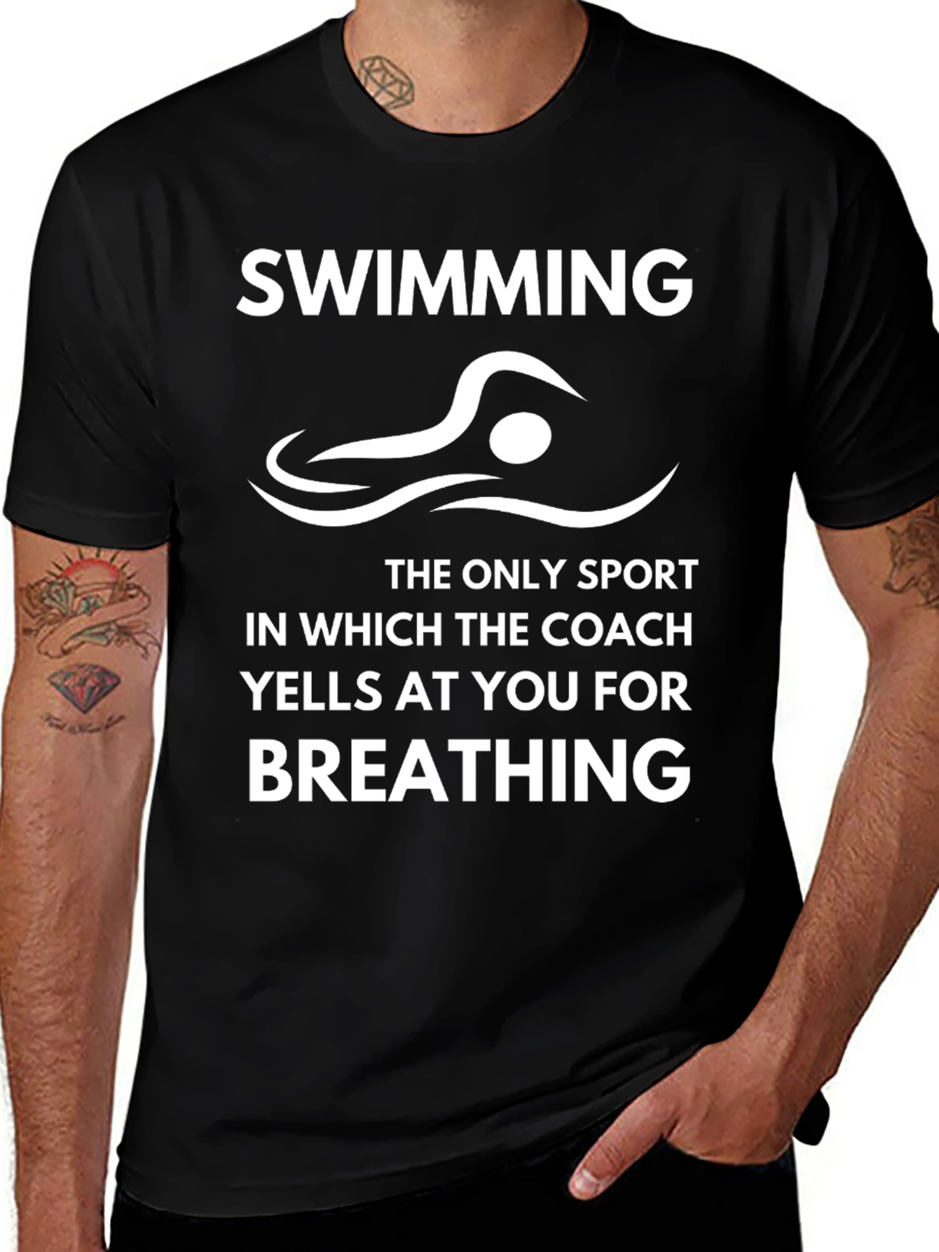 Funny Swimming Coach T-Shirt