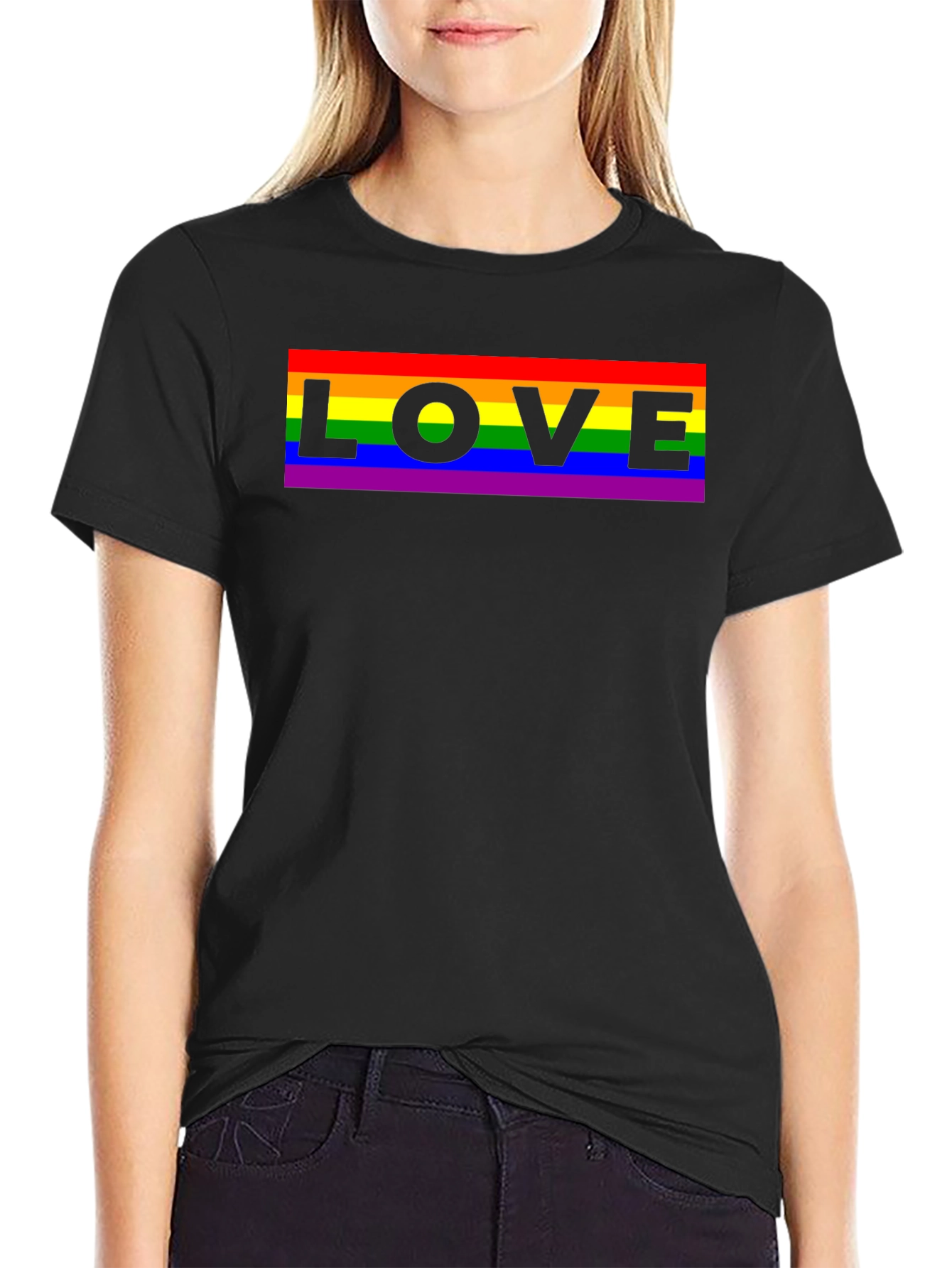 Love Rainbow LGBT Pride T-Shirt