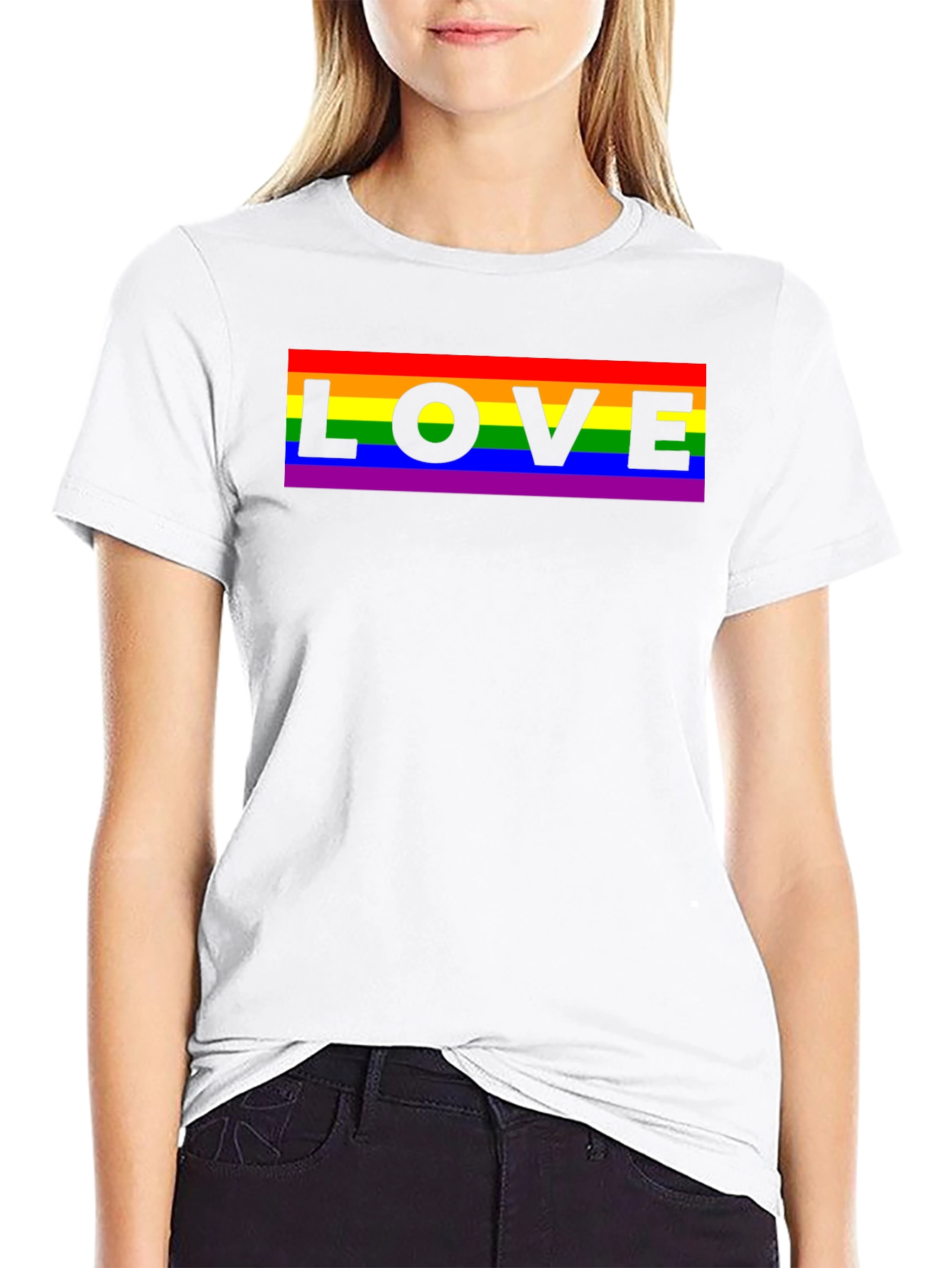 Love Rainbow LGBT Pride T-Shirt