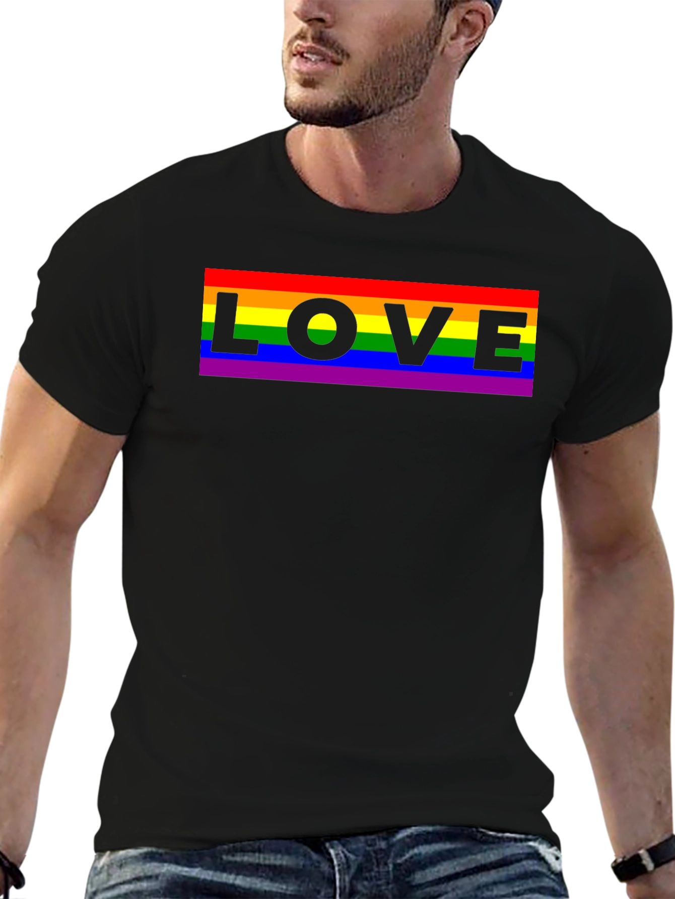 Love Rainbow LGBT Pride T-Shirt