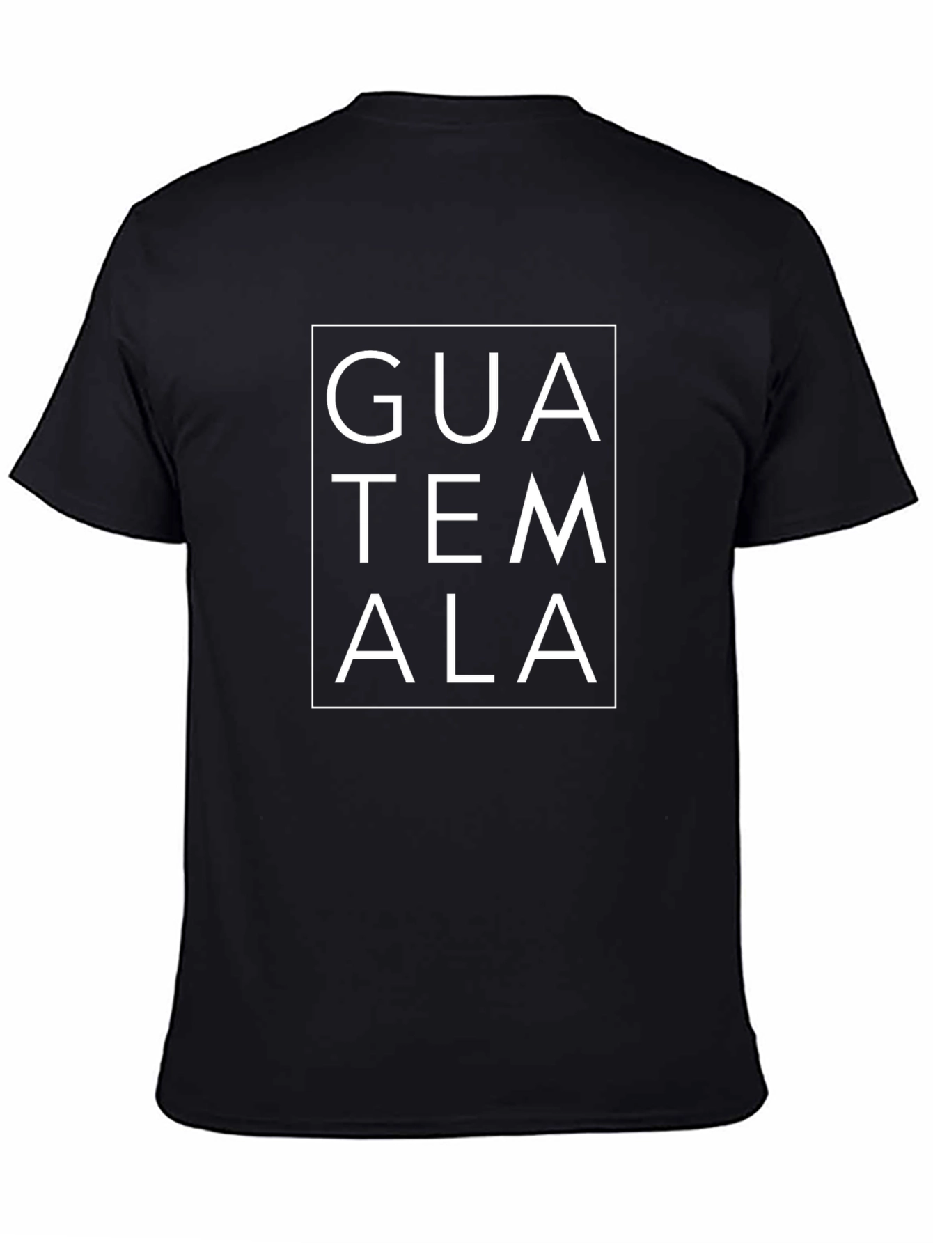 Guatemala Graphic Tee - Black T-Shirt