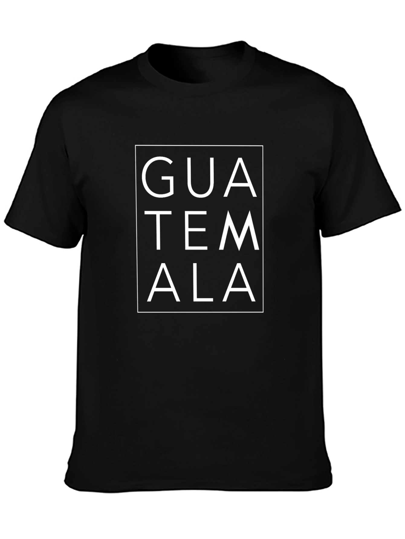 Guatemala Graphic Tee - Black T-Shirt
