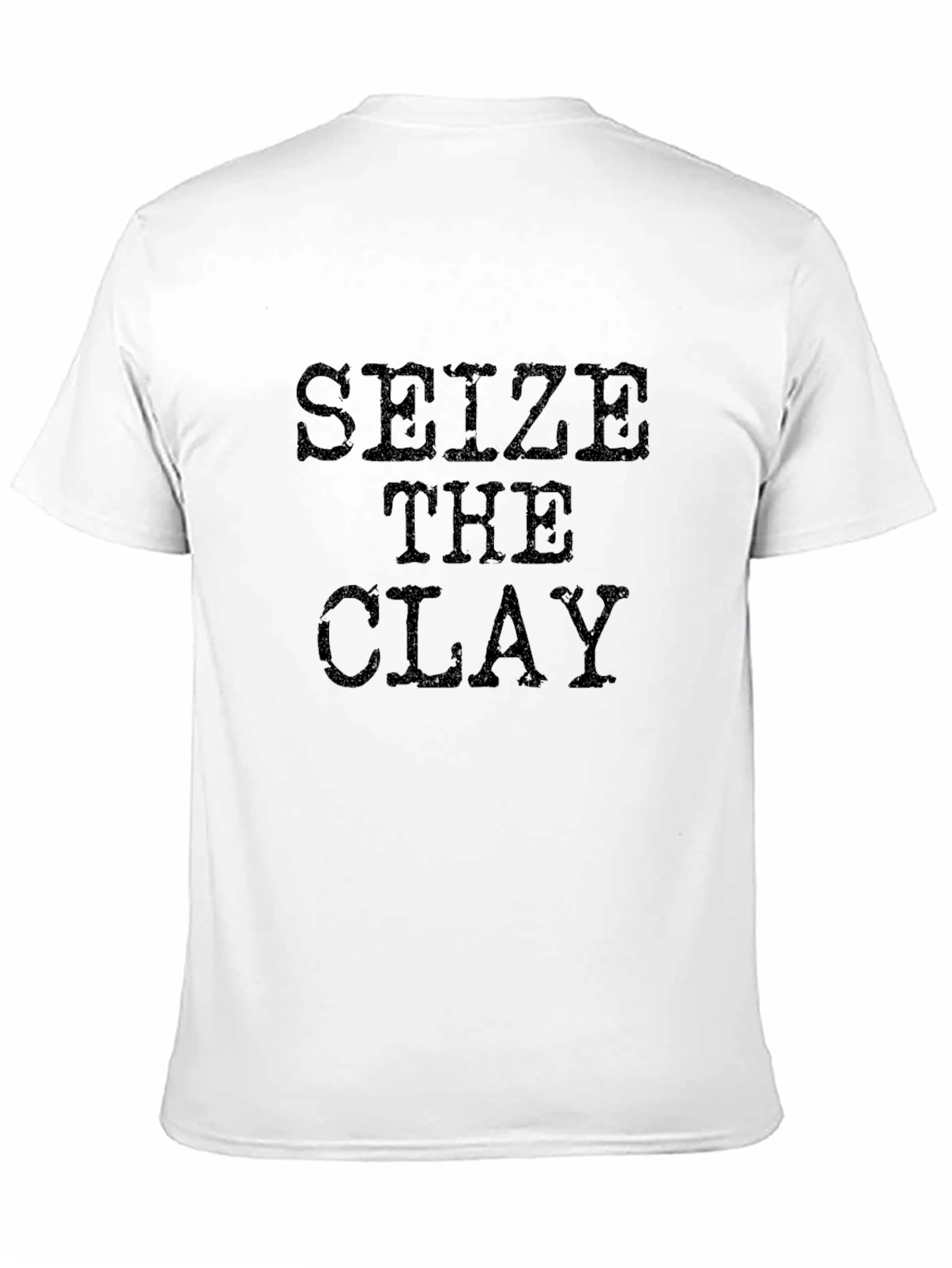 Seize The Clay Graphic Print Tee