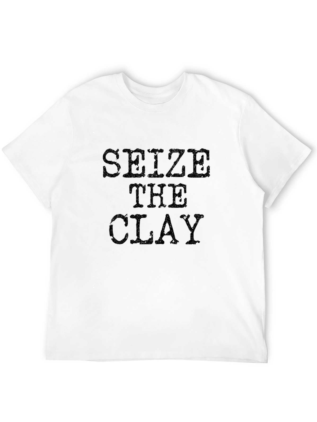Seize The Clay Graphic Print Tee