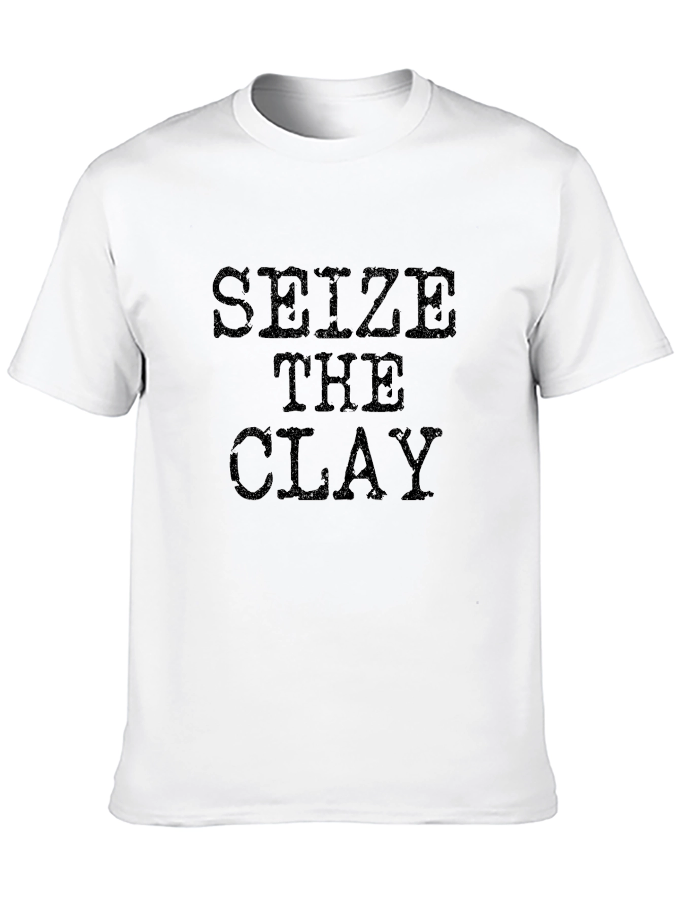 Seize The Clay Graphic Print Tee