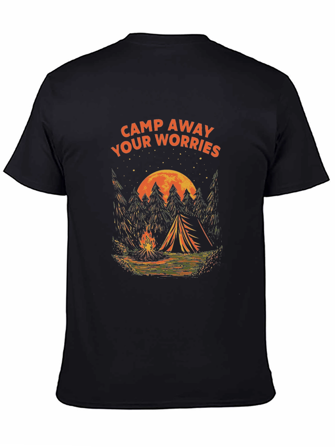 Camp Away Your Worries Graphic Tee