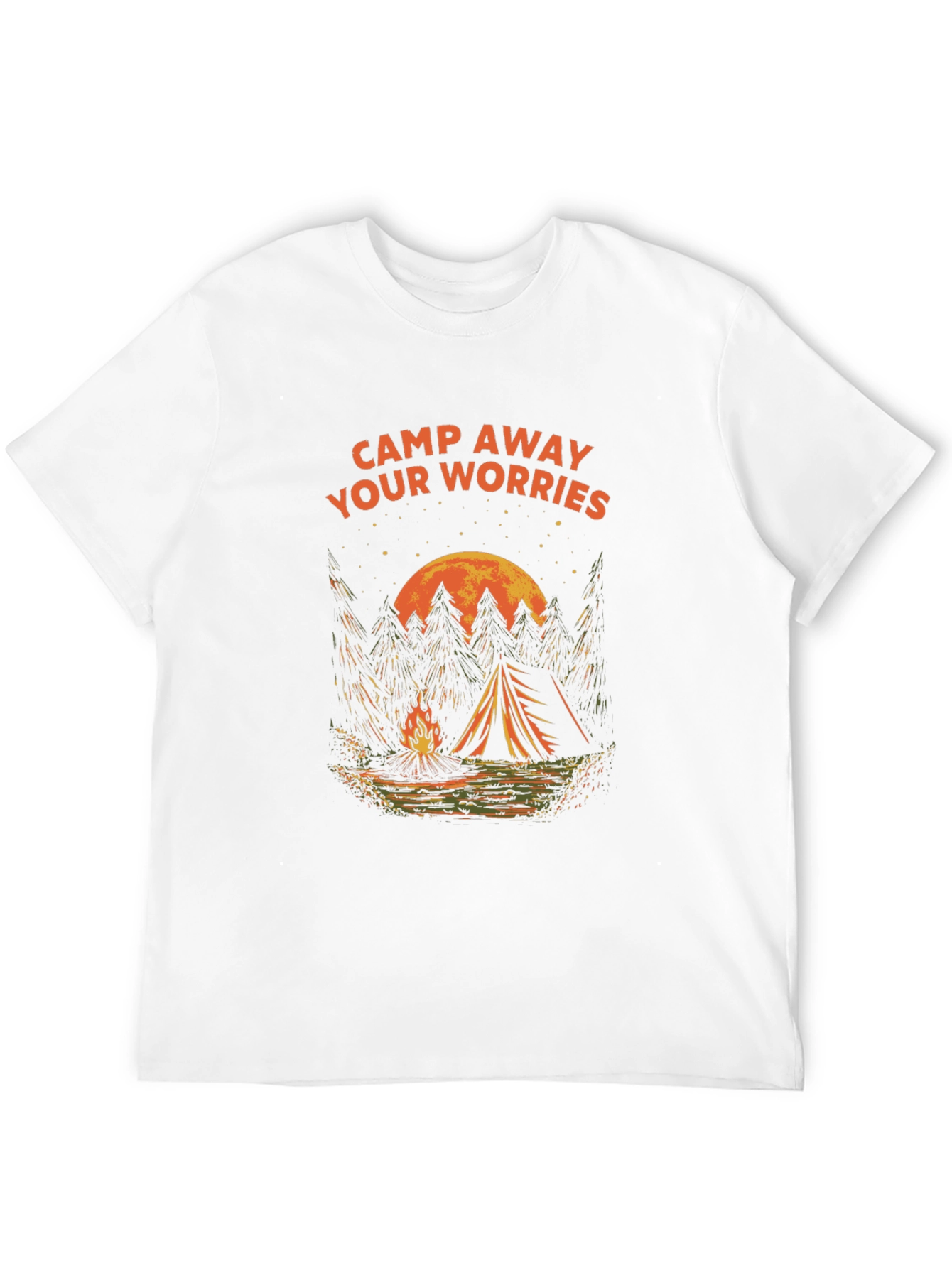 Camp Away Your Worries Graphic Tee