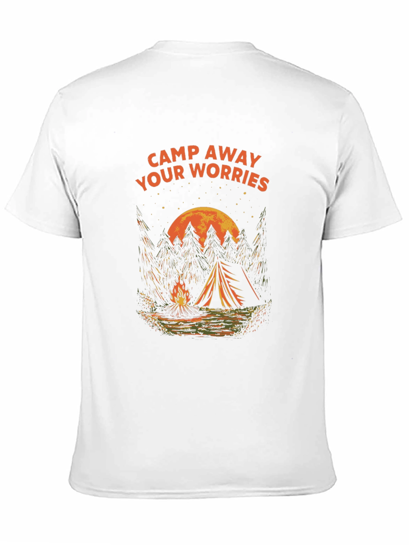 Camp Away Your Worries Graphic Tee