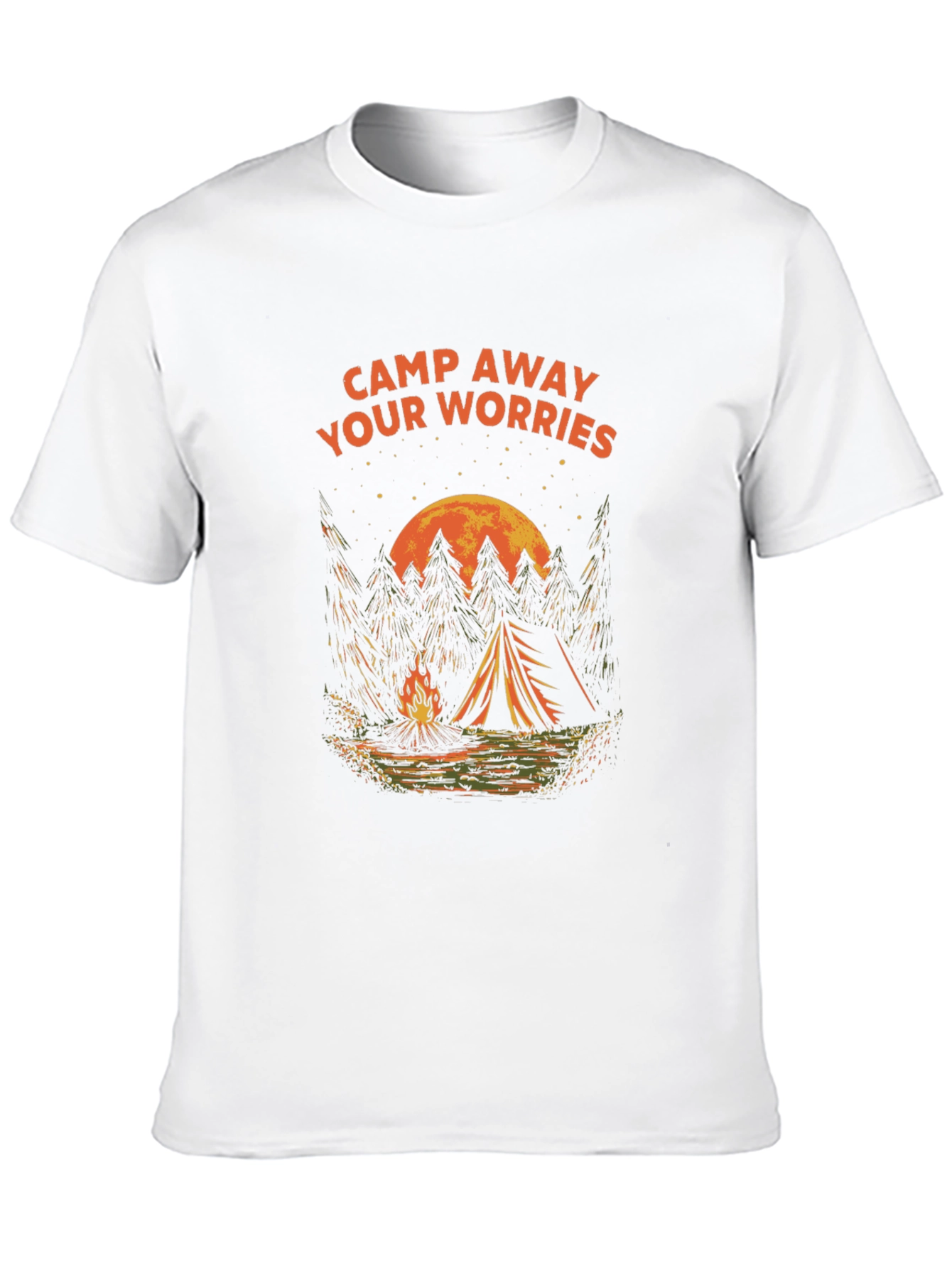 Camp Away Your Worries Graphic Tee
