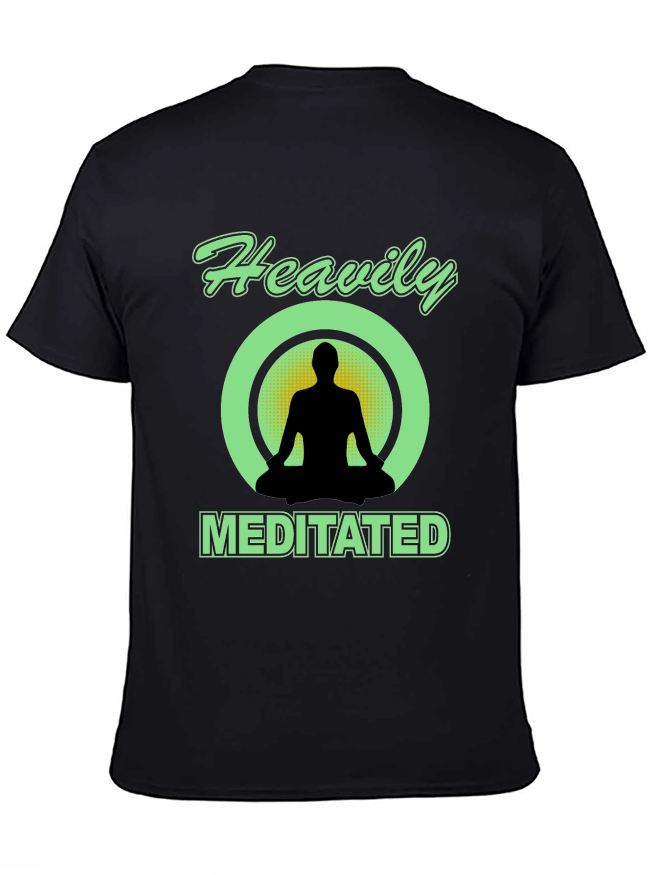 Heavily Meditated Black T-Shirt