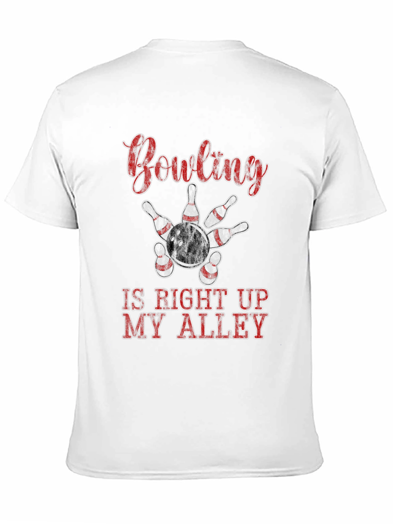 Bowling is Right Up My Alley Graphic Tee