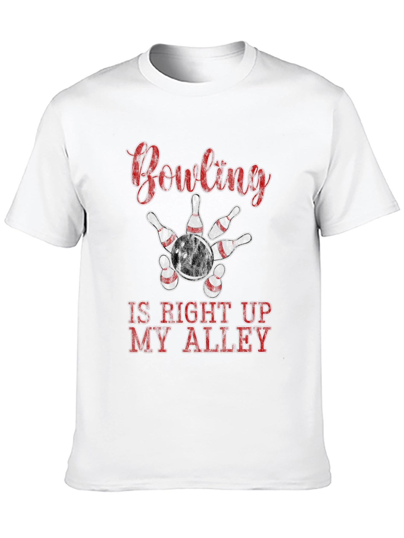 Bowling is Right Up My Alley Graphic Tee