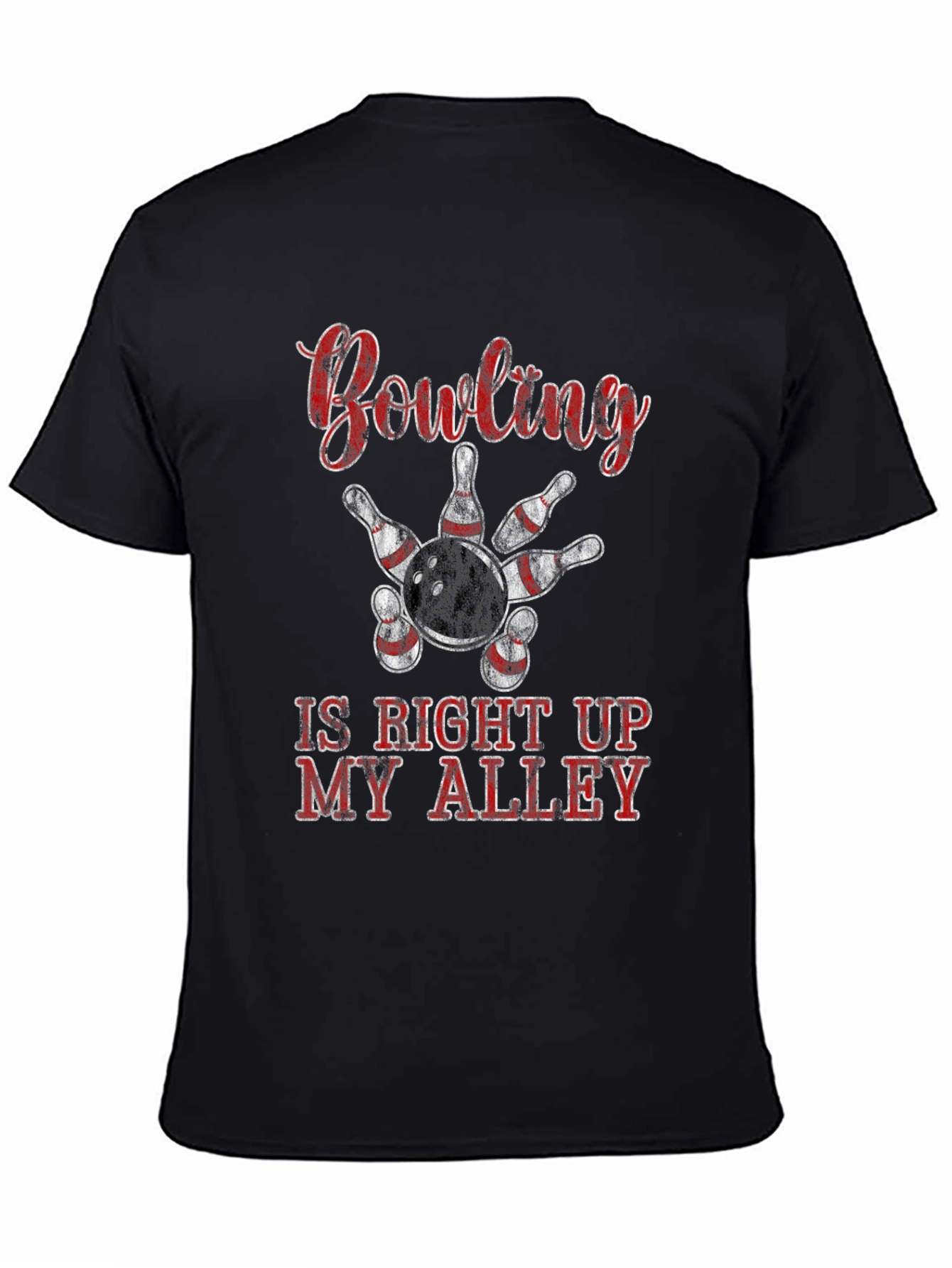 Bowling is Right Up My Alley Graphic Tee