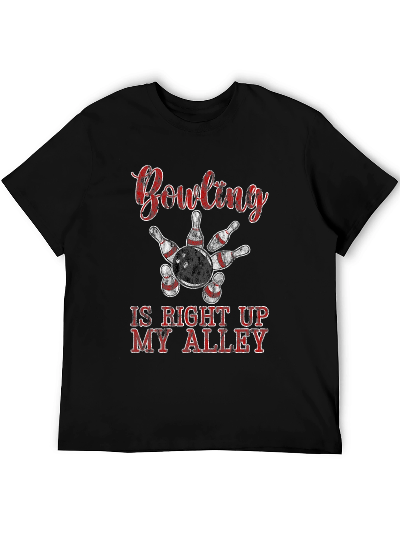 Bowling is Right Up My Alley Graphic Tee