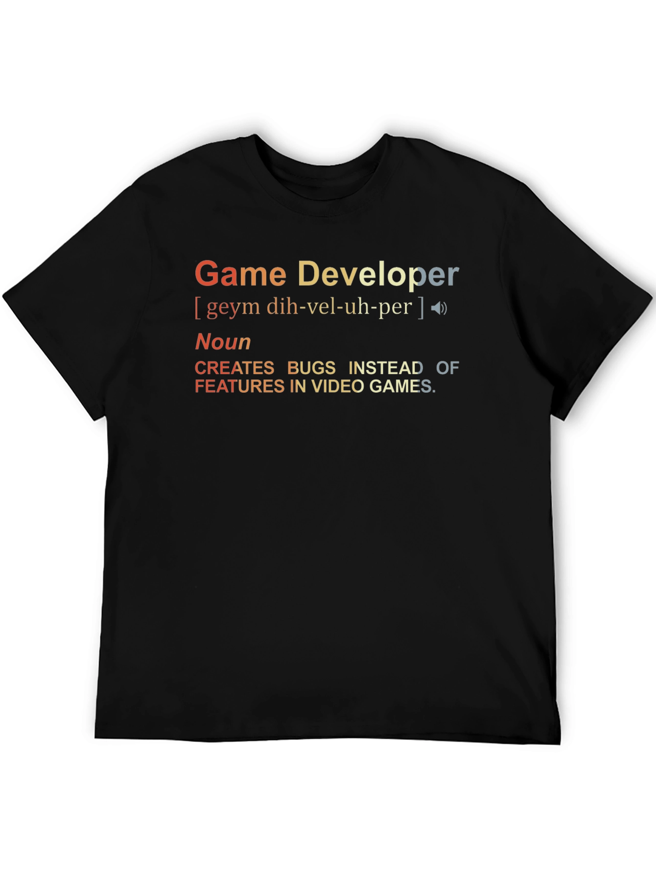 Game Developer Definition T-Shirt