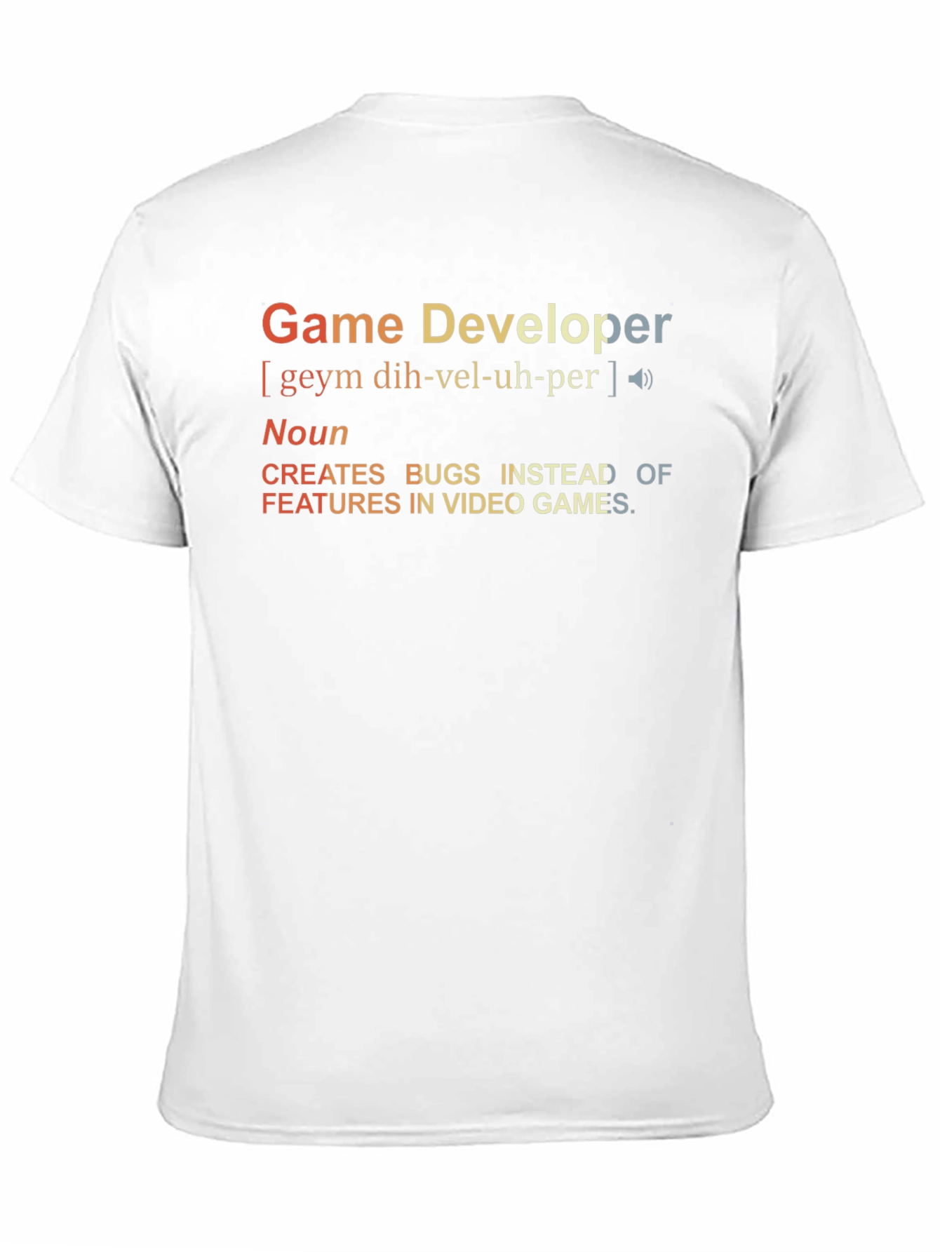 Game Developer Definition T-Shirt