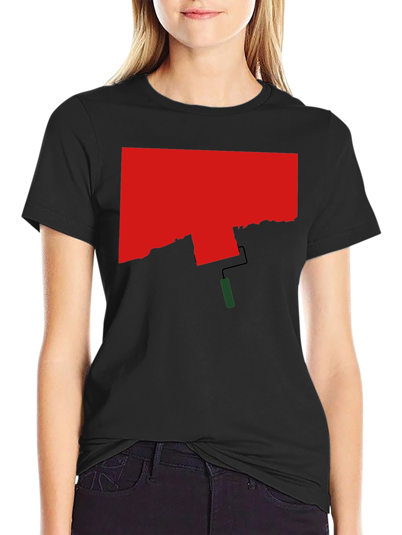 Abstract Painter T-Shirt - Artistic Expression