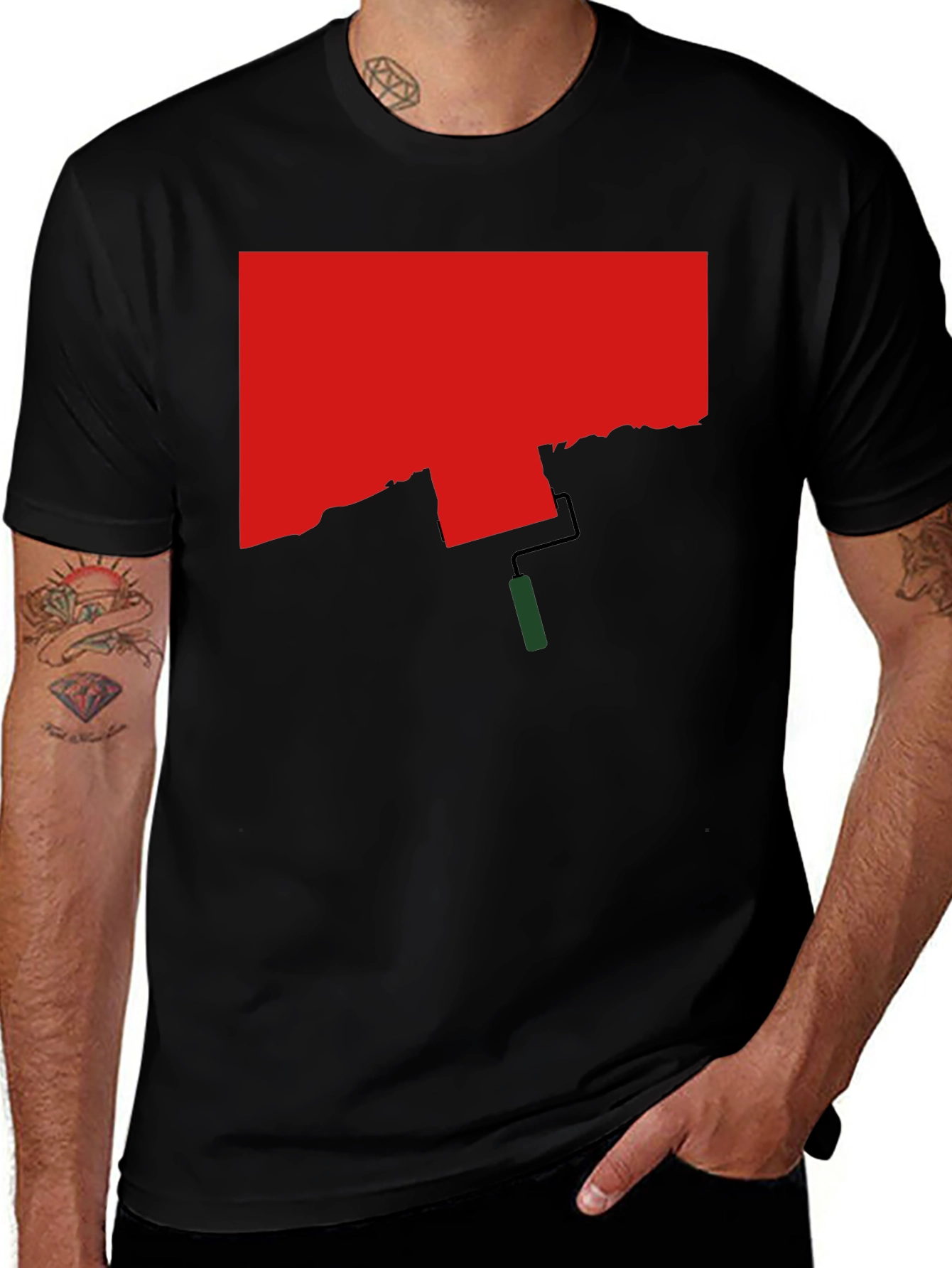 Abstract Painter T-Shirt - Artistic Expression