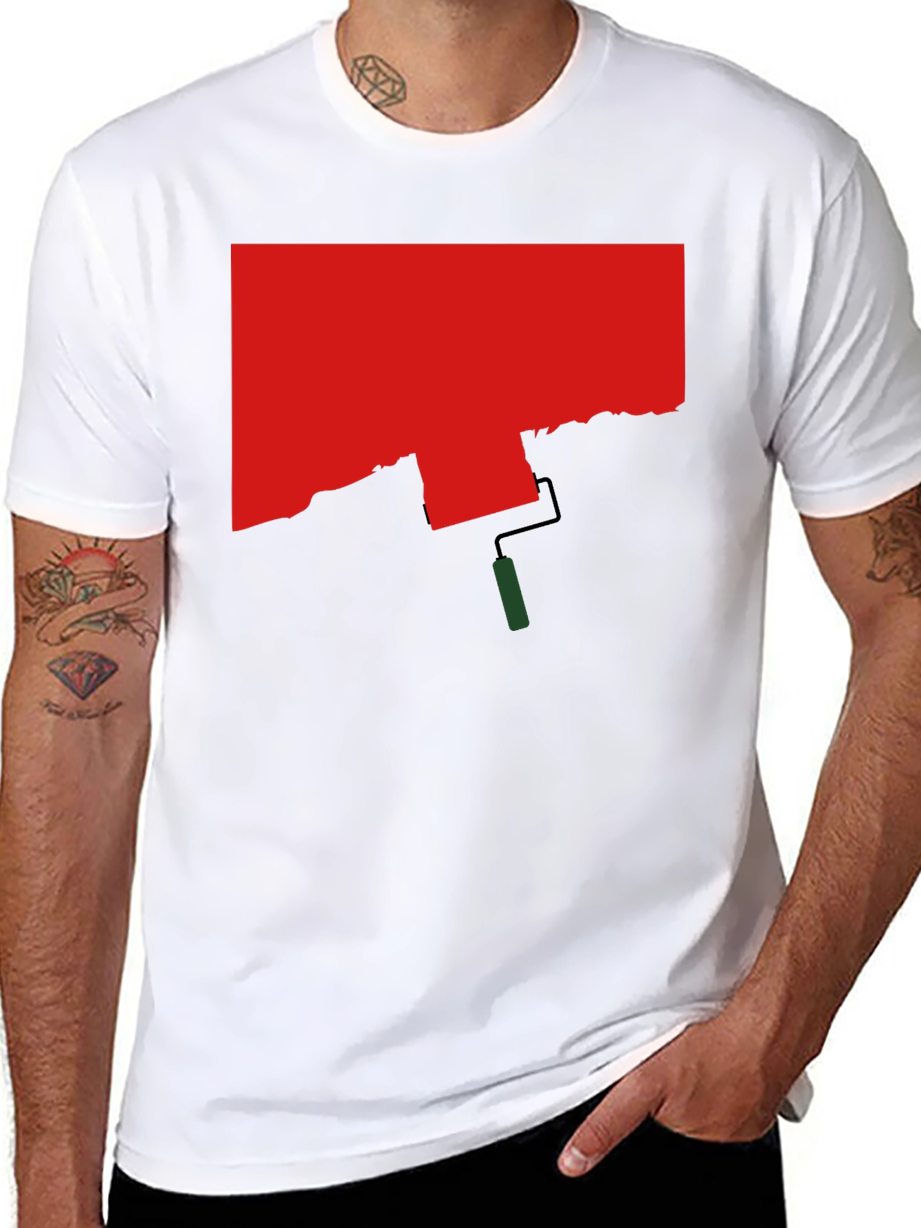 Abstract Painter T-Shirt - Artistic Expression