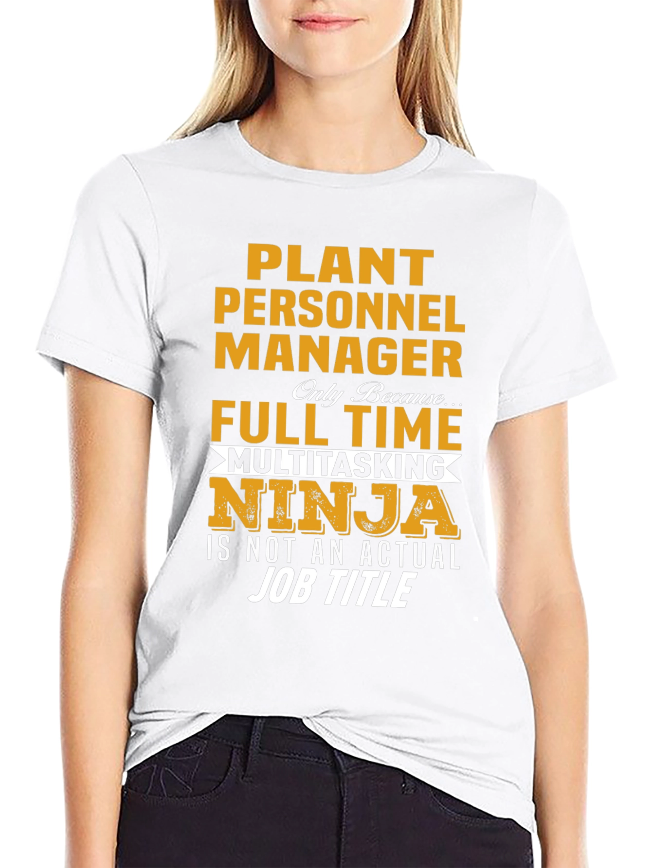 Plant Personnel Manager Ninja T-Shirt