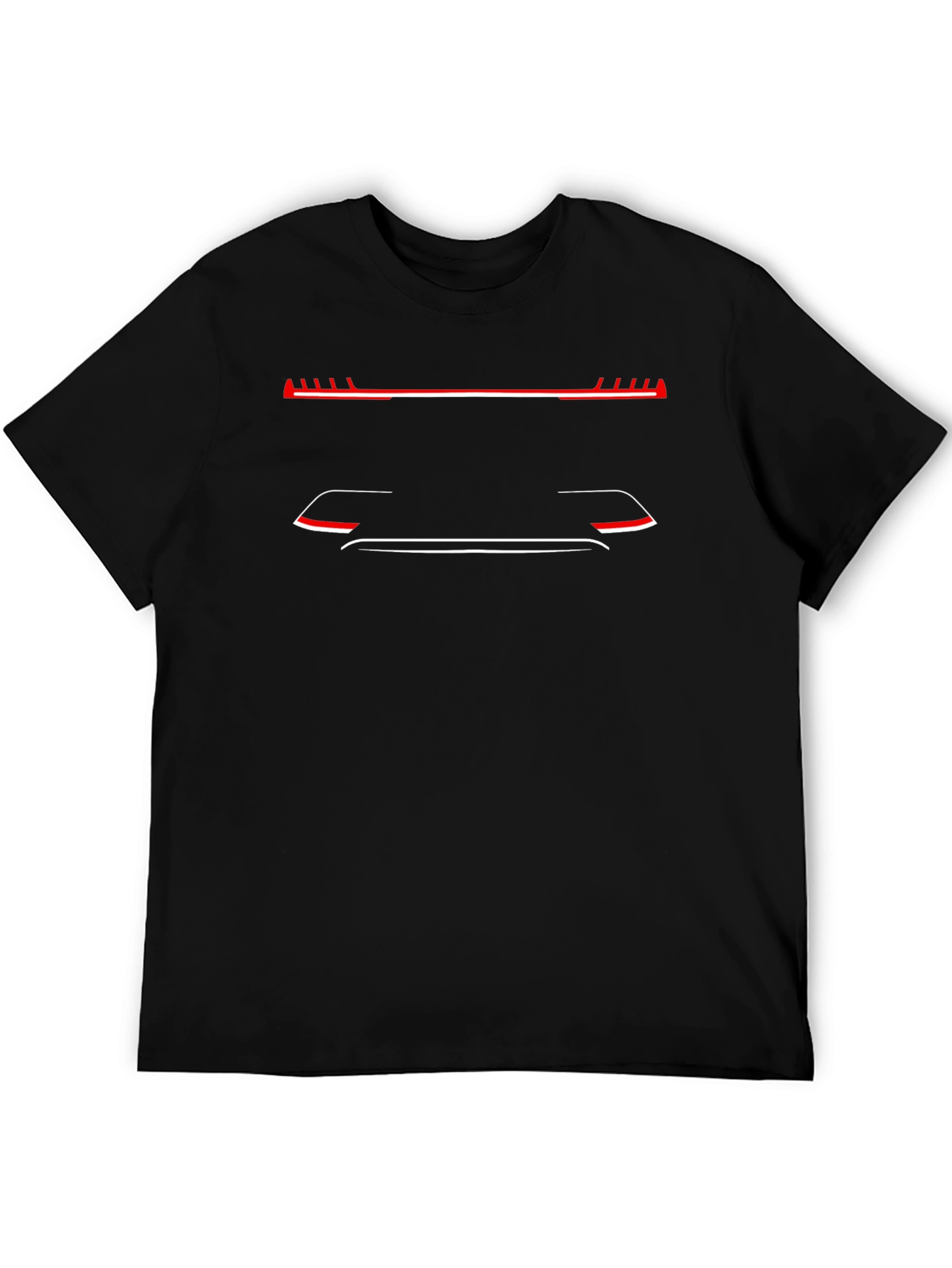 Modern Car Tail Light Graphic T-Shirt