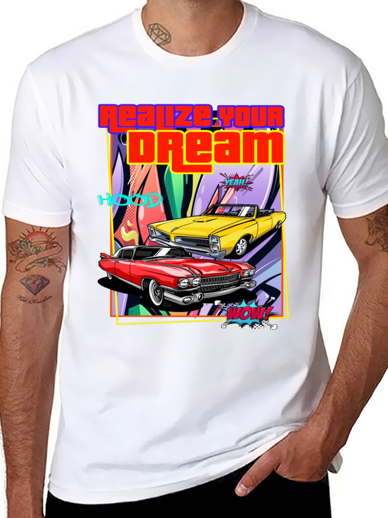 Realize Your Dream Classic Car T-Shirt