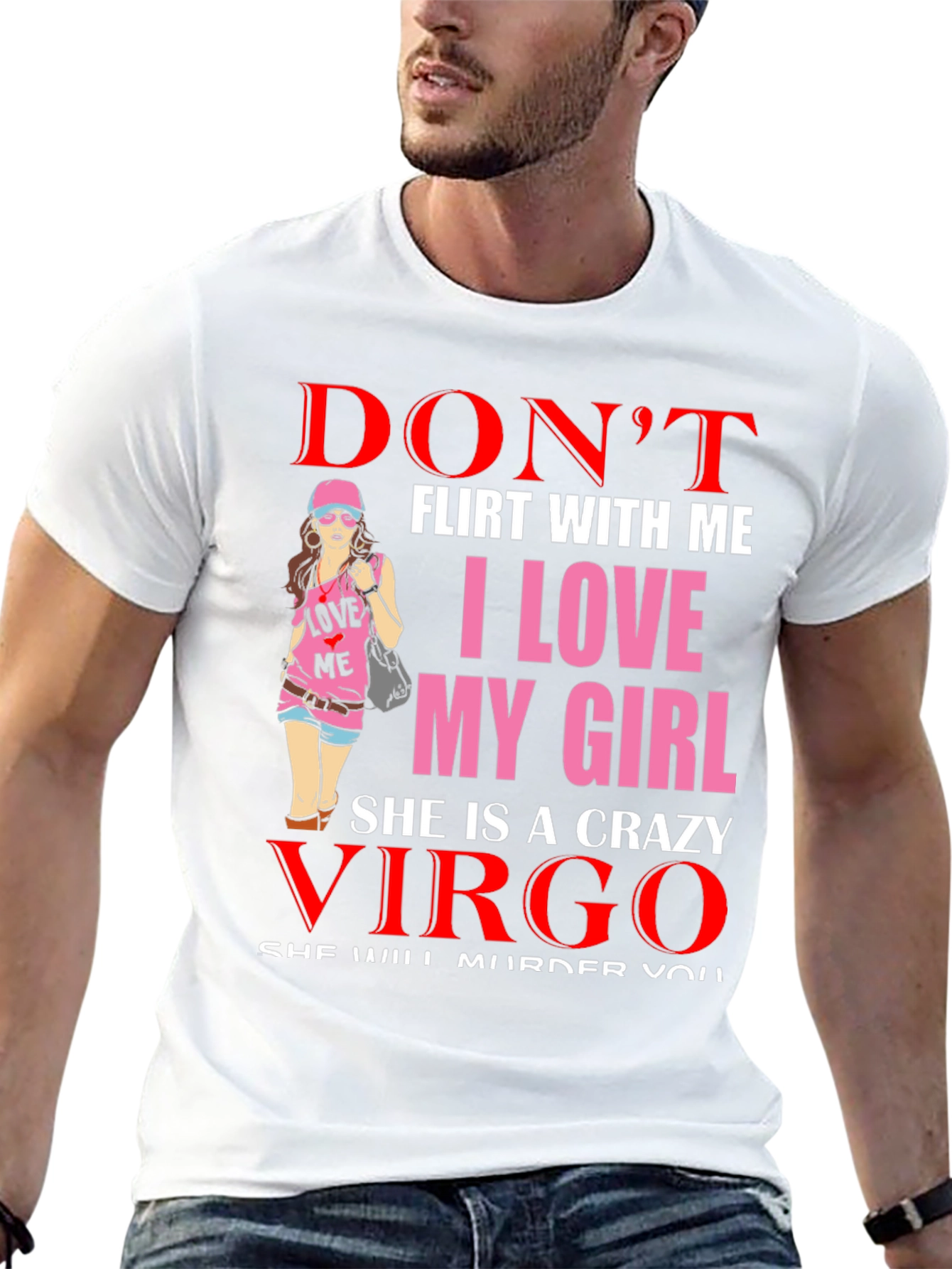 Dont Flirt With Me Virgo Graphic Tee