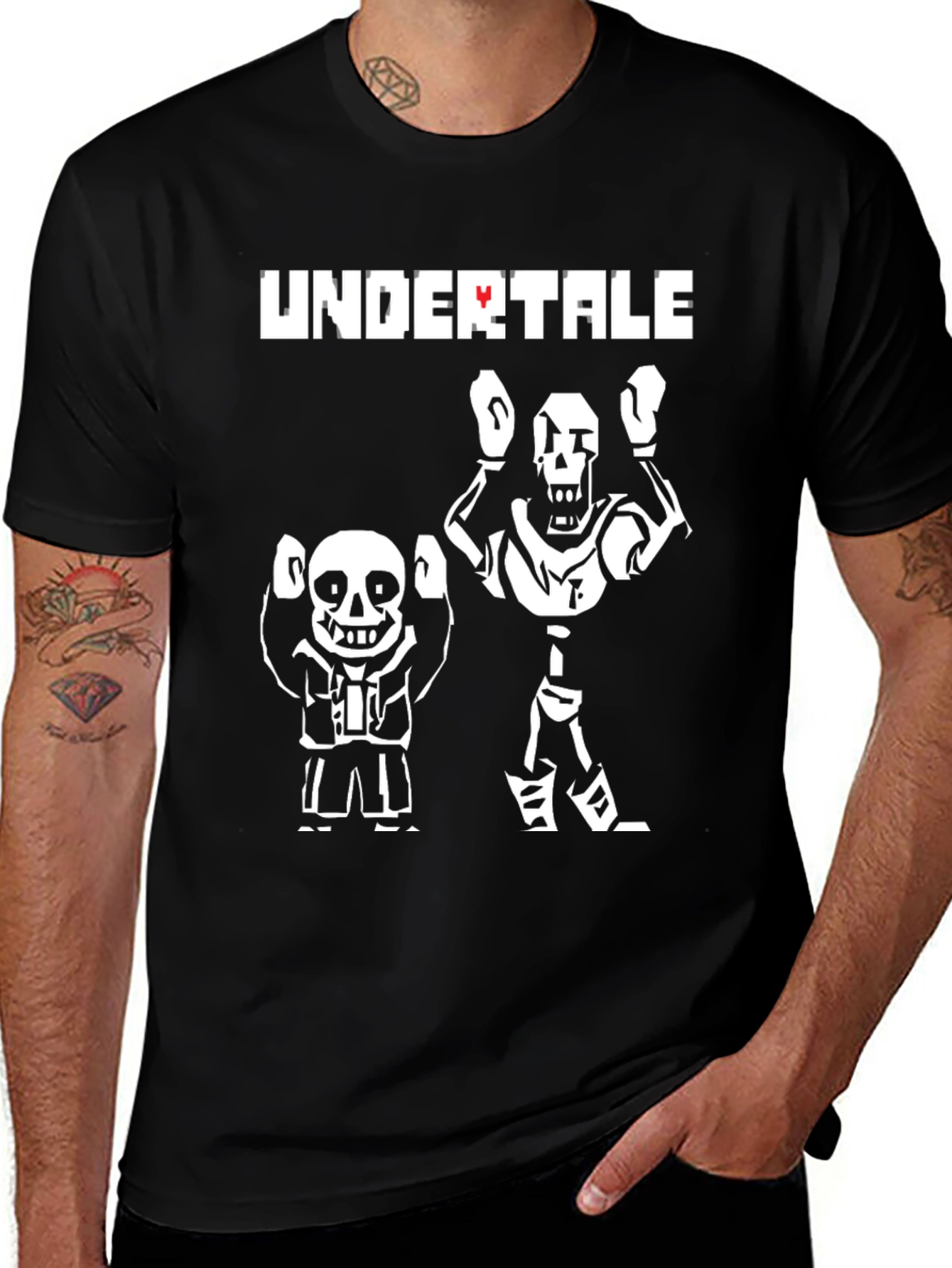 Undertale T-Shirt: Sans and Papyrus Graphic Tee