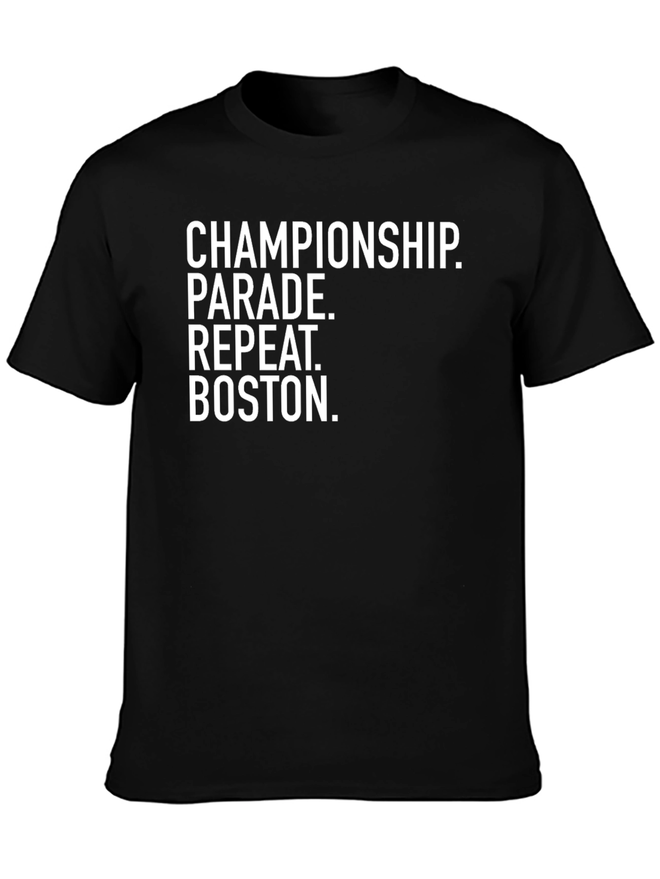 Championship Parade Repeat Boston T-Shirt