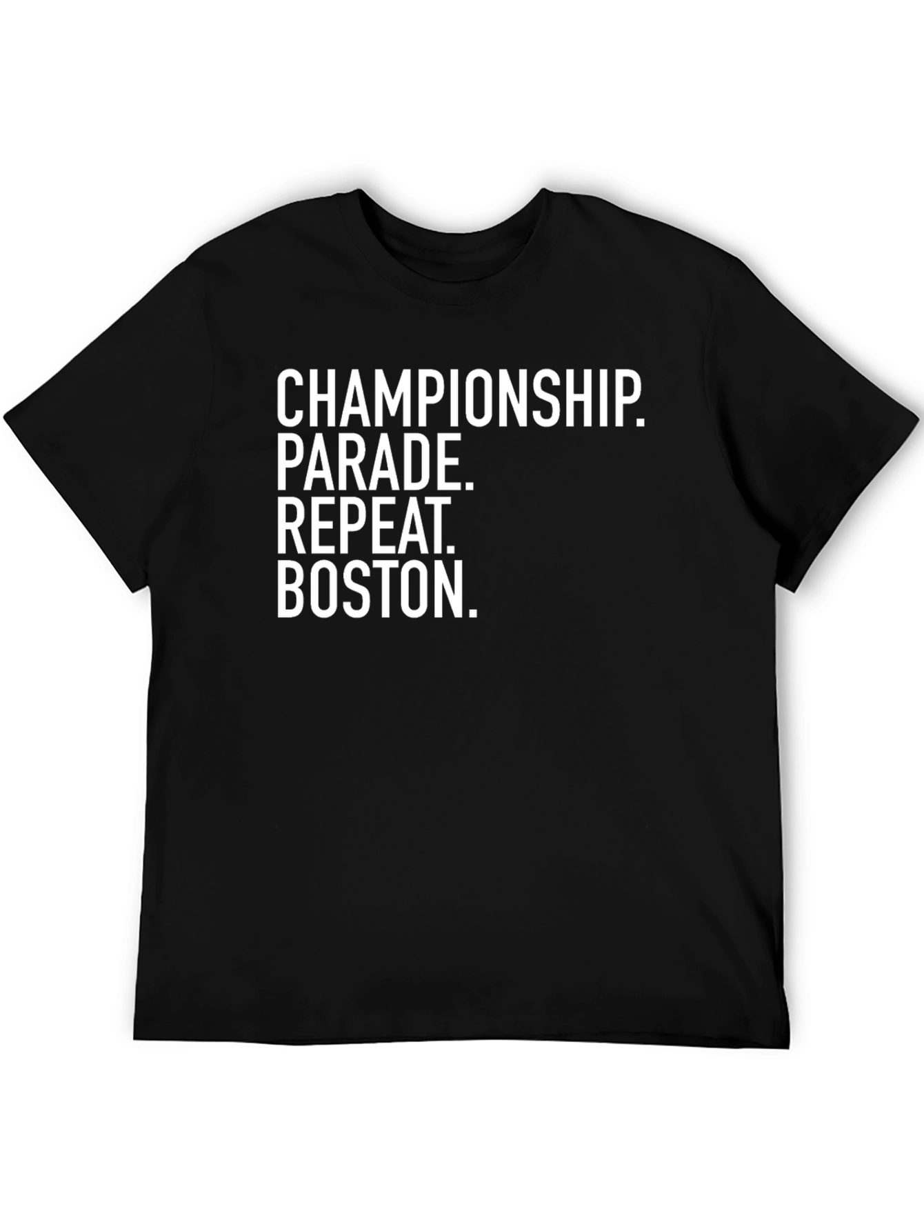 Championship Parade Repeat Boston T-Shirt