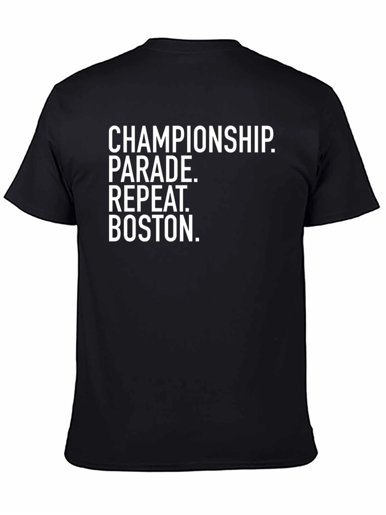 Championship Parade Repeat Boston T-Shirt