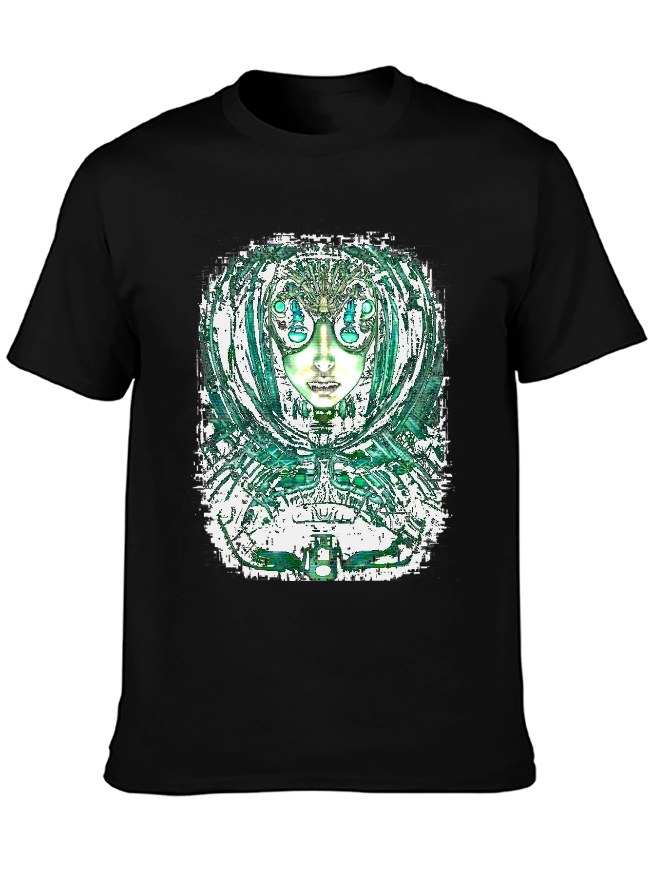 Abstract Alien Graphic Tee