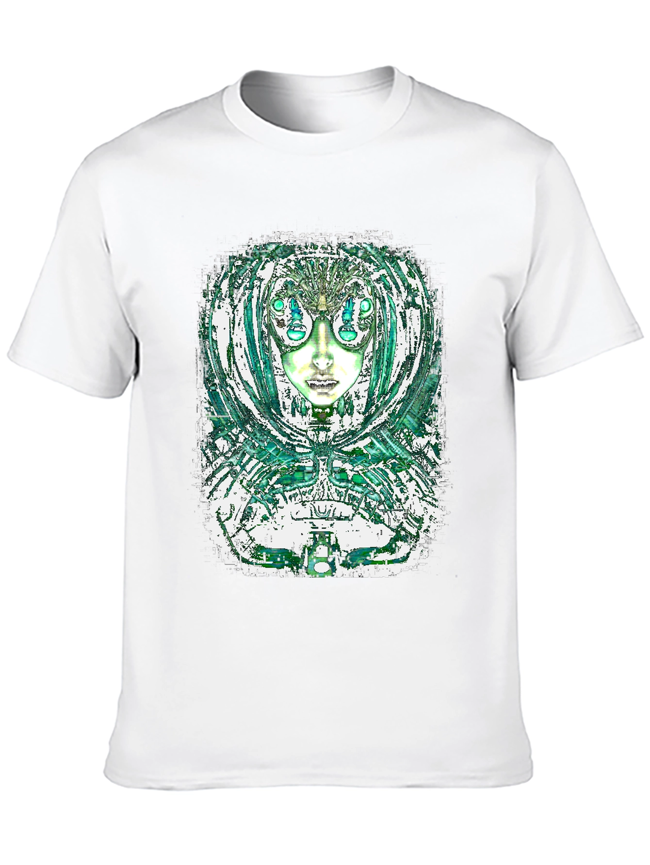 Abstract Alien Graphic Tee
