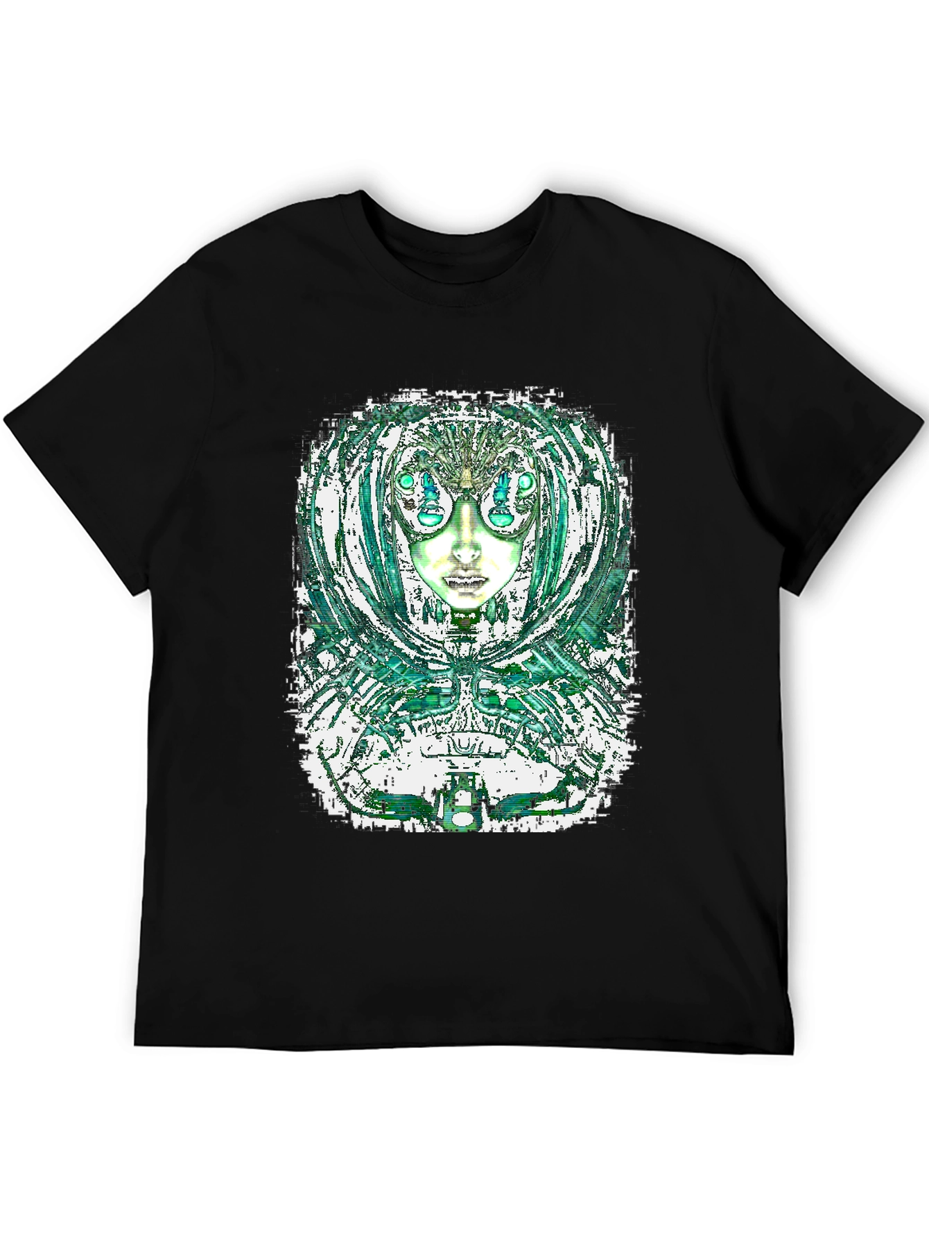 Abstract Alien Graphic Tee
