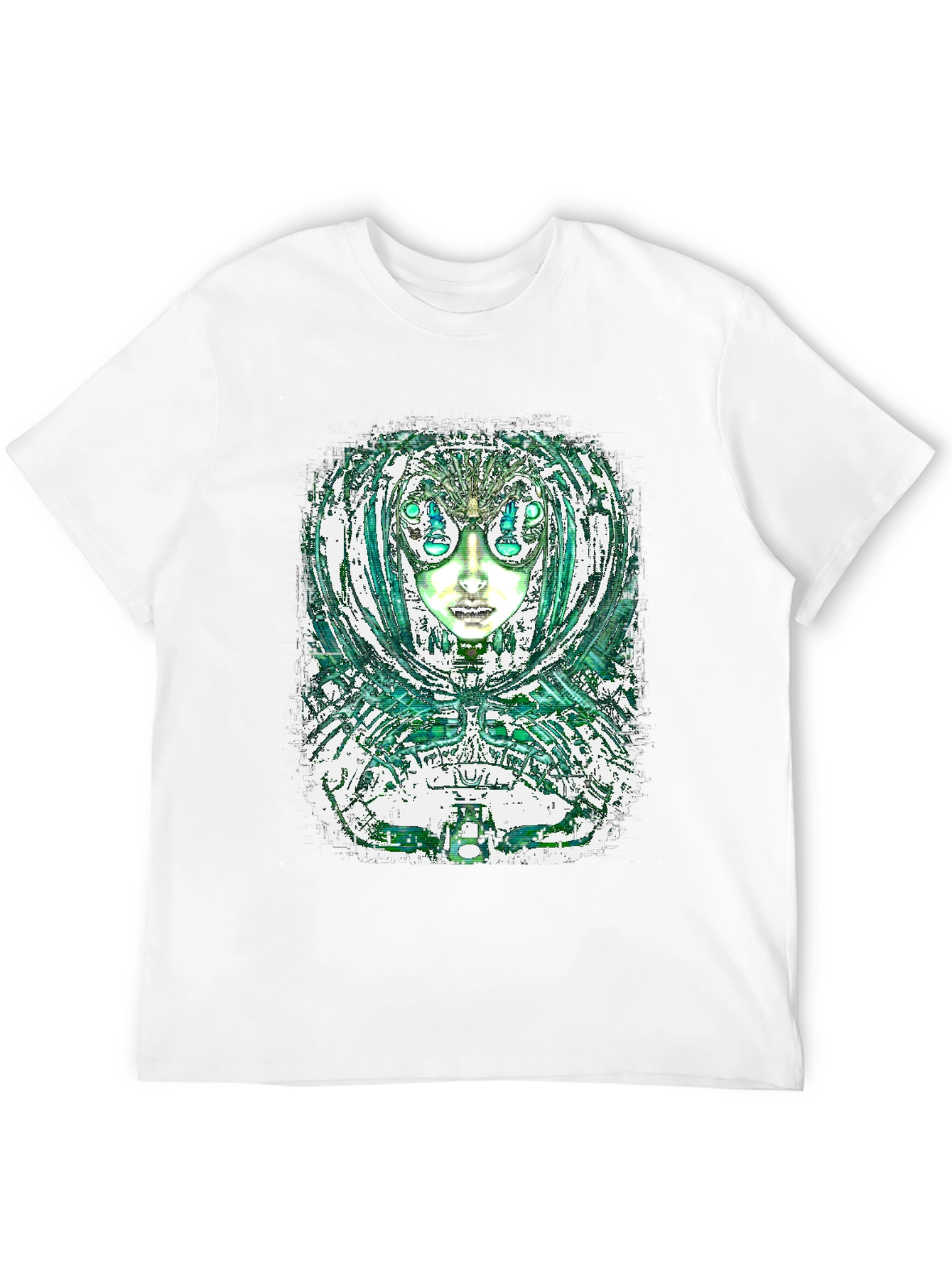 Abstract Alien Graphic Tee