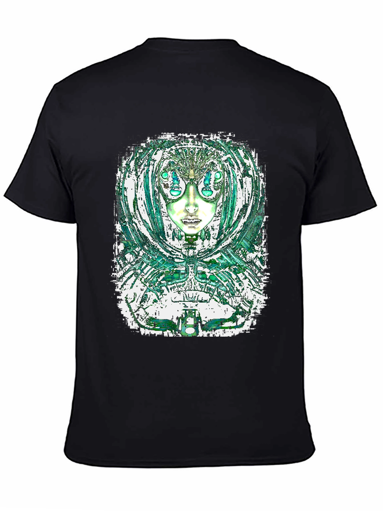 Abstract Alien Graphic Tee