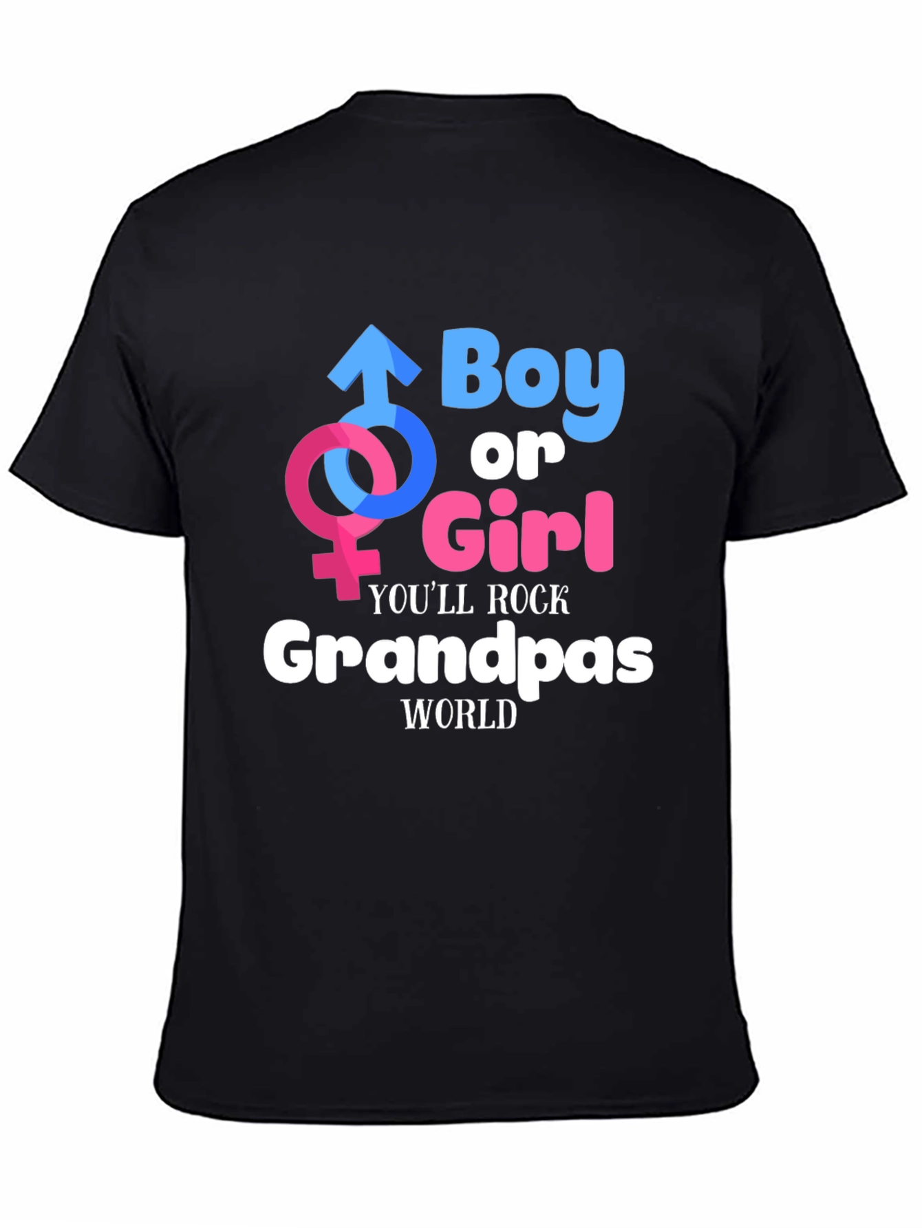 Boy or Girl Grandpas World T-Shirt