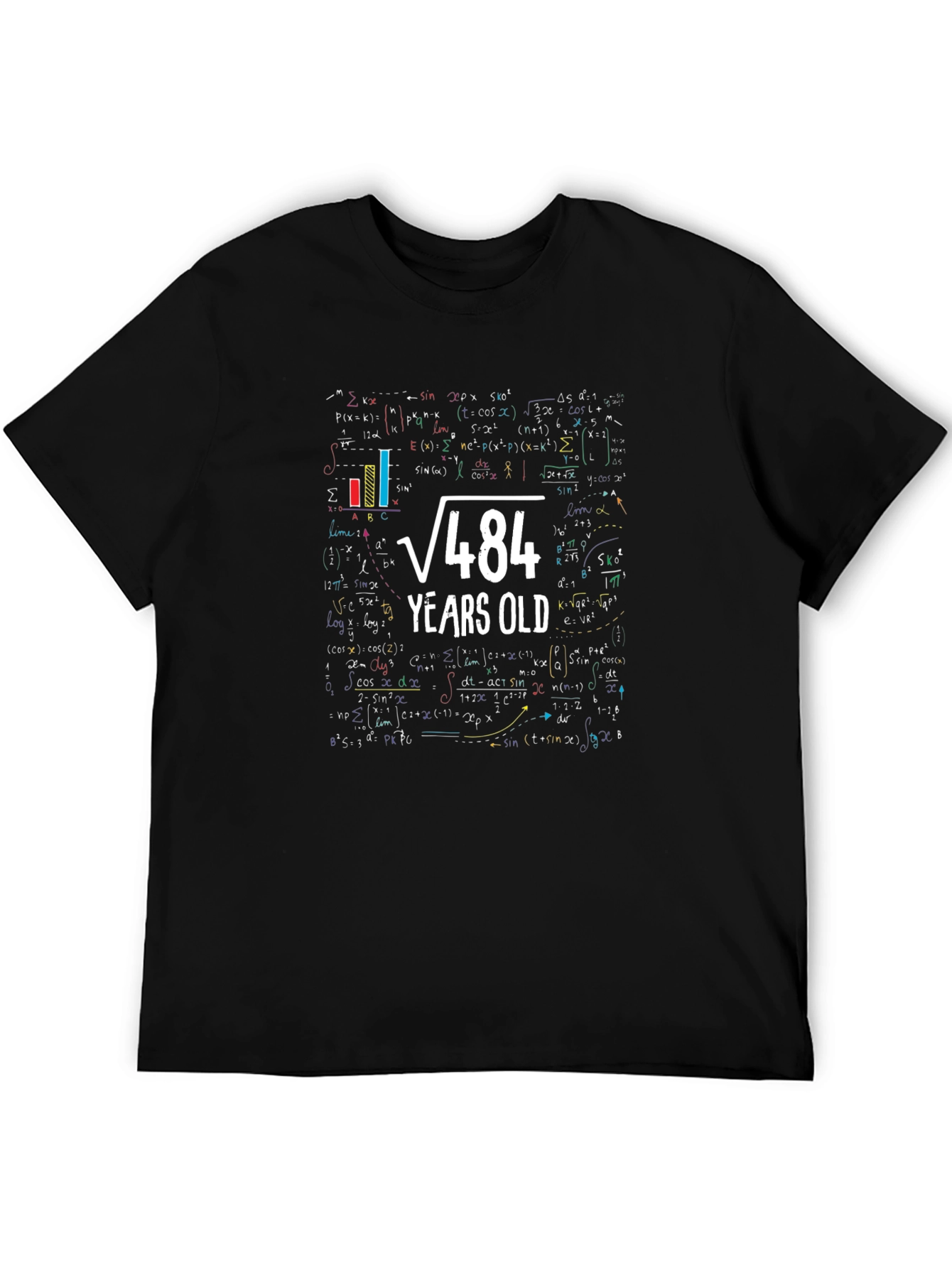 Math Formula 22 Years Old T-Shirt