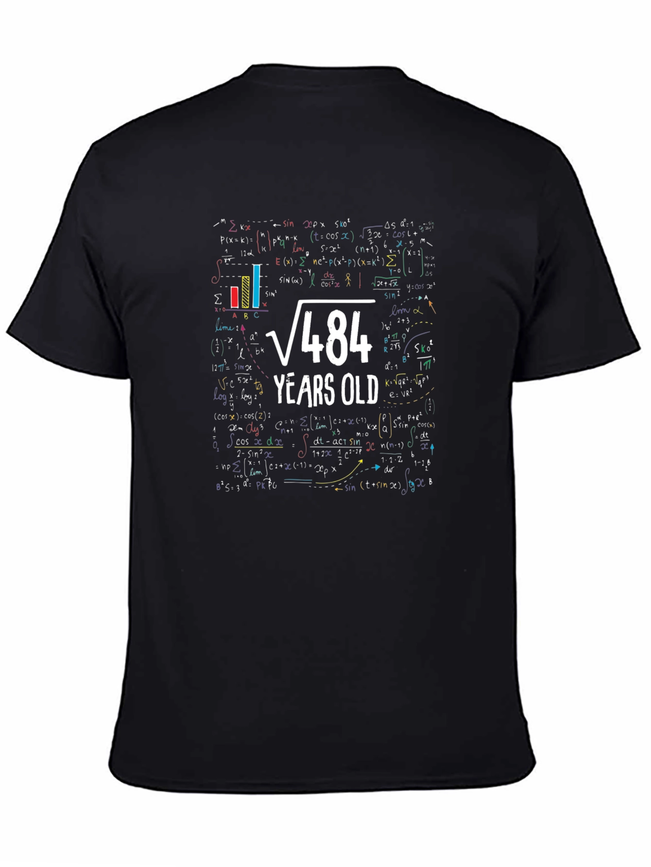 Math Formula 22 Years Old T-Shirt