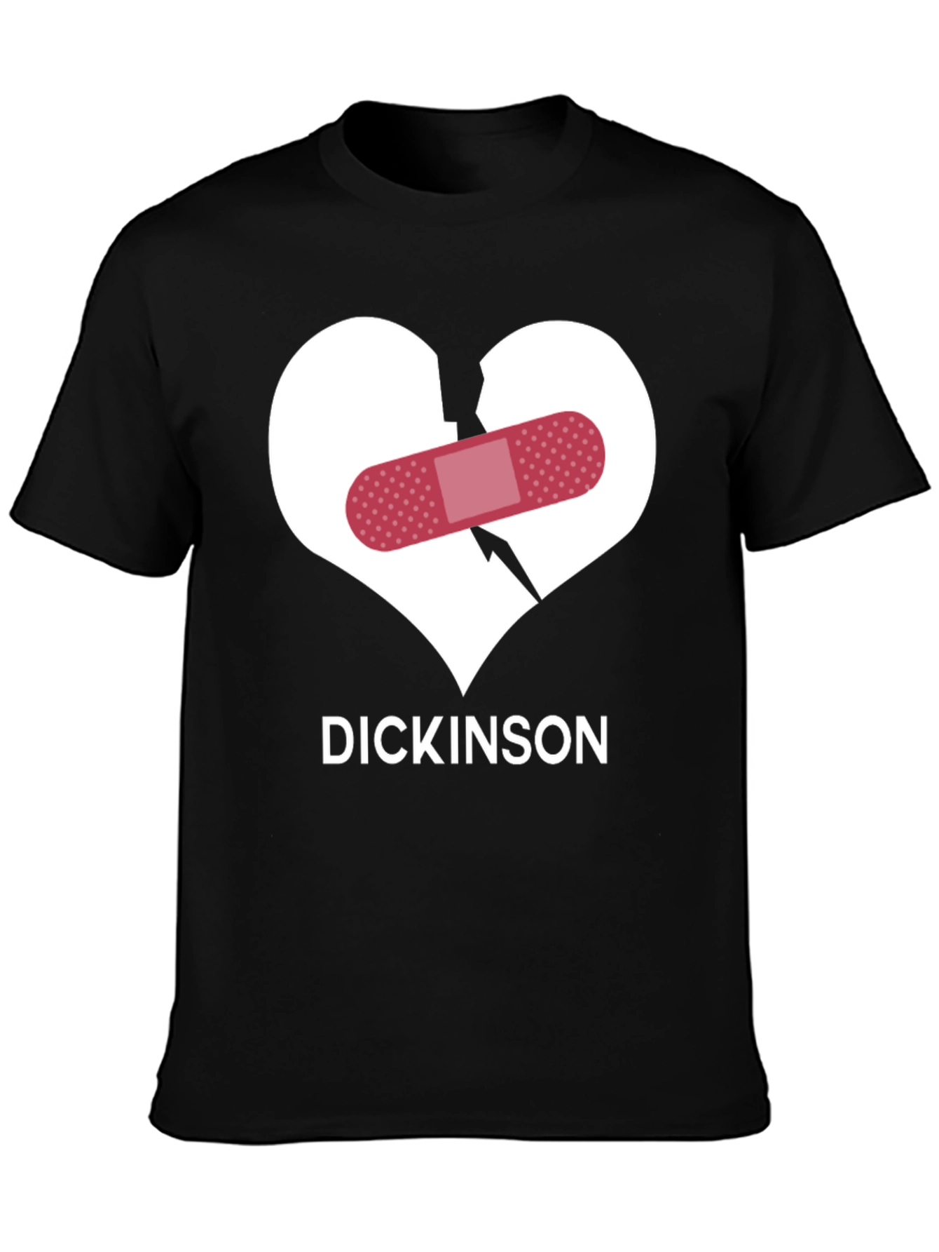 Broken Heart Dickinson Funny T-Shirt
