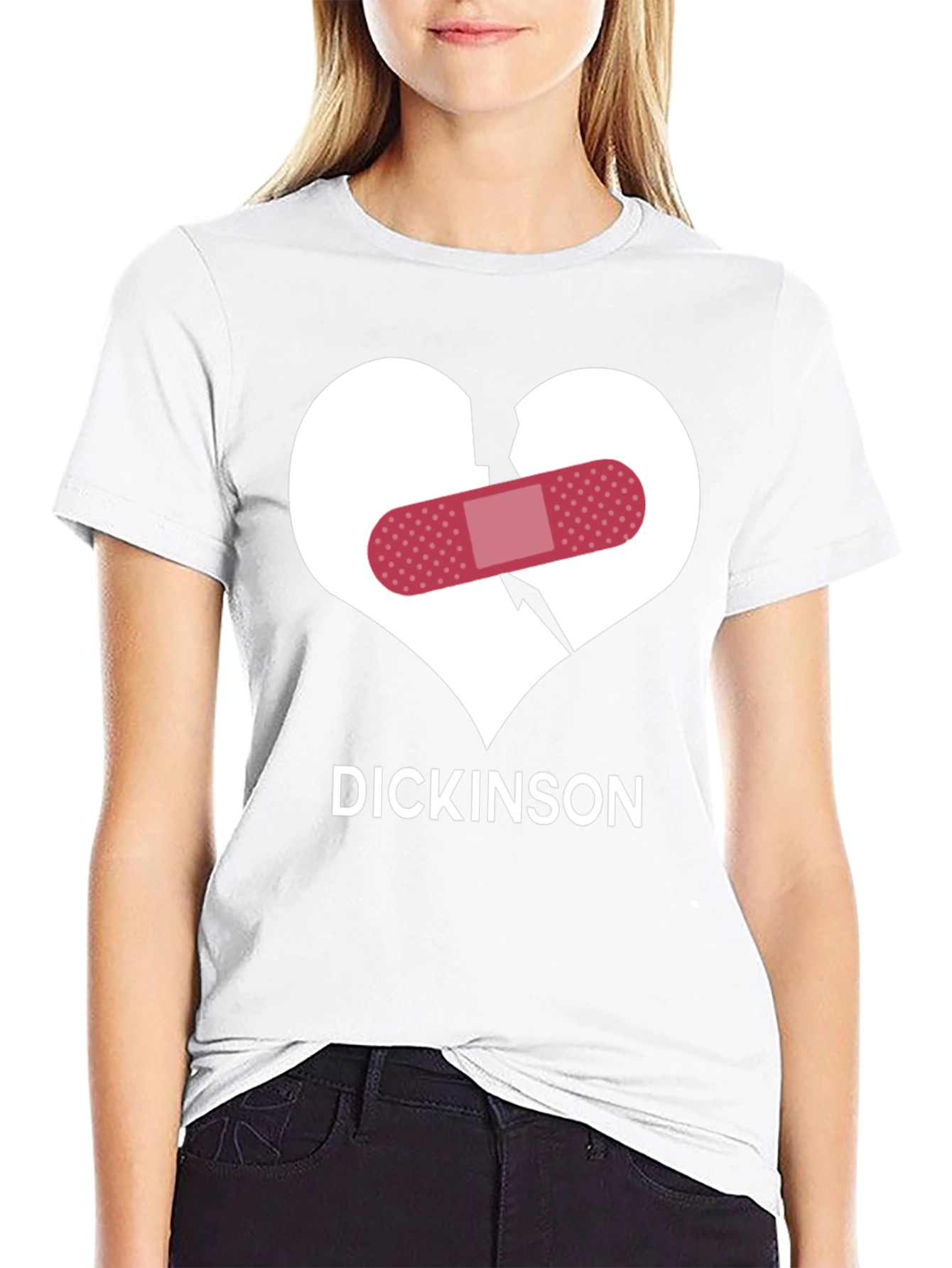 Broken Heart Dickinson Funny T-Shirt