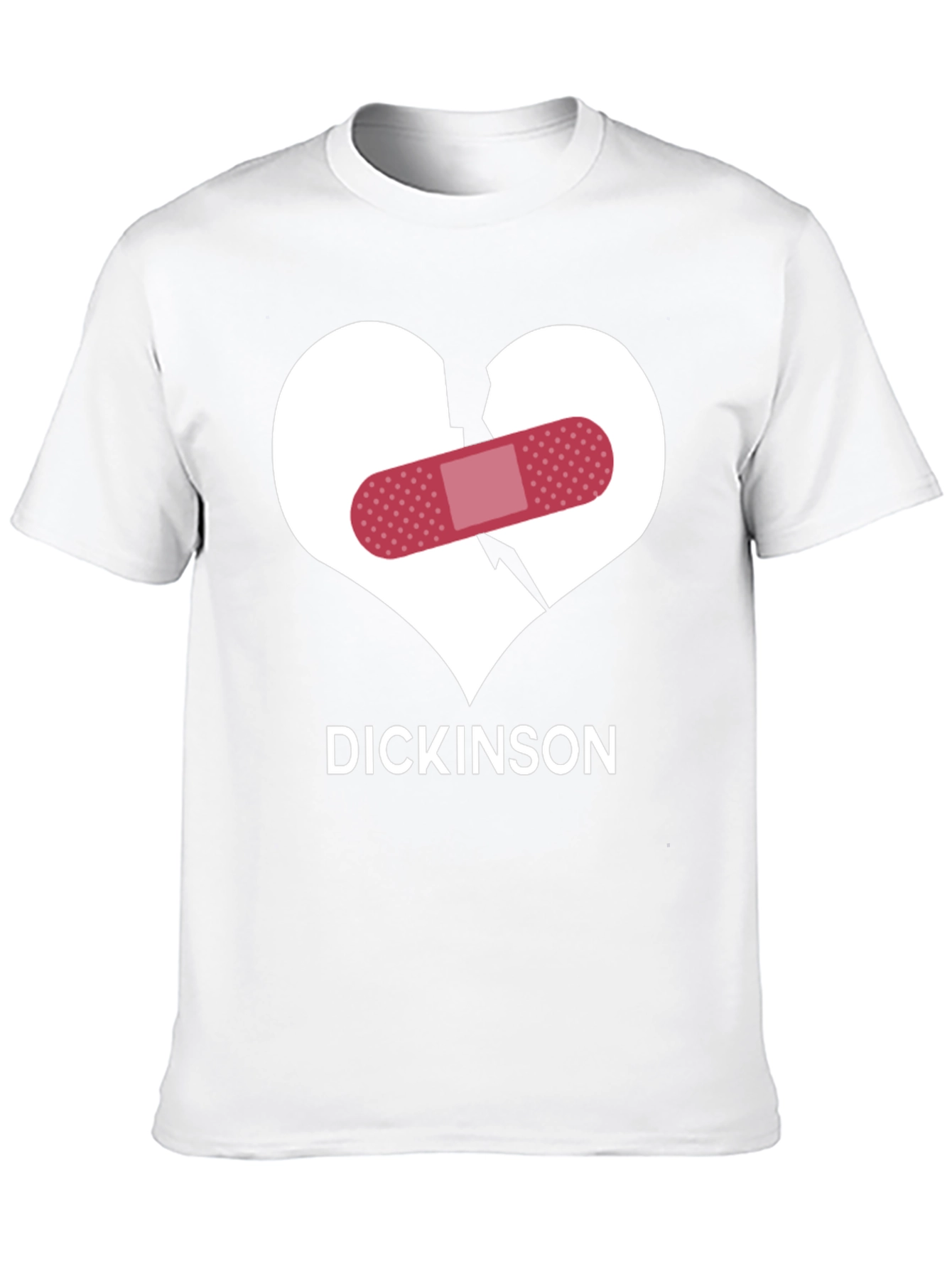 Broken Heart Dickinson Funny T-Shirt