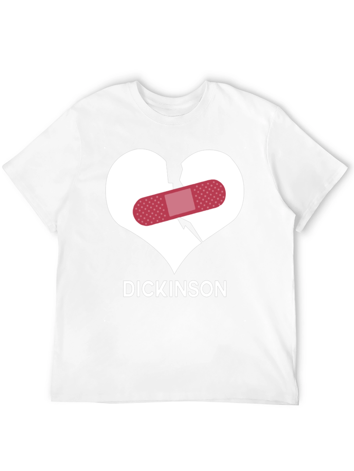 Broken Heart Dickinson Funny T-Shirt