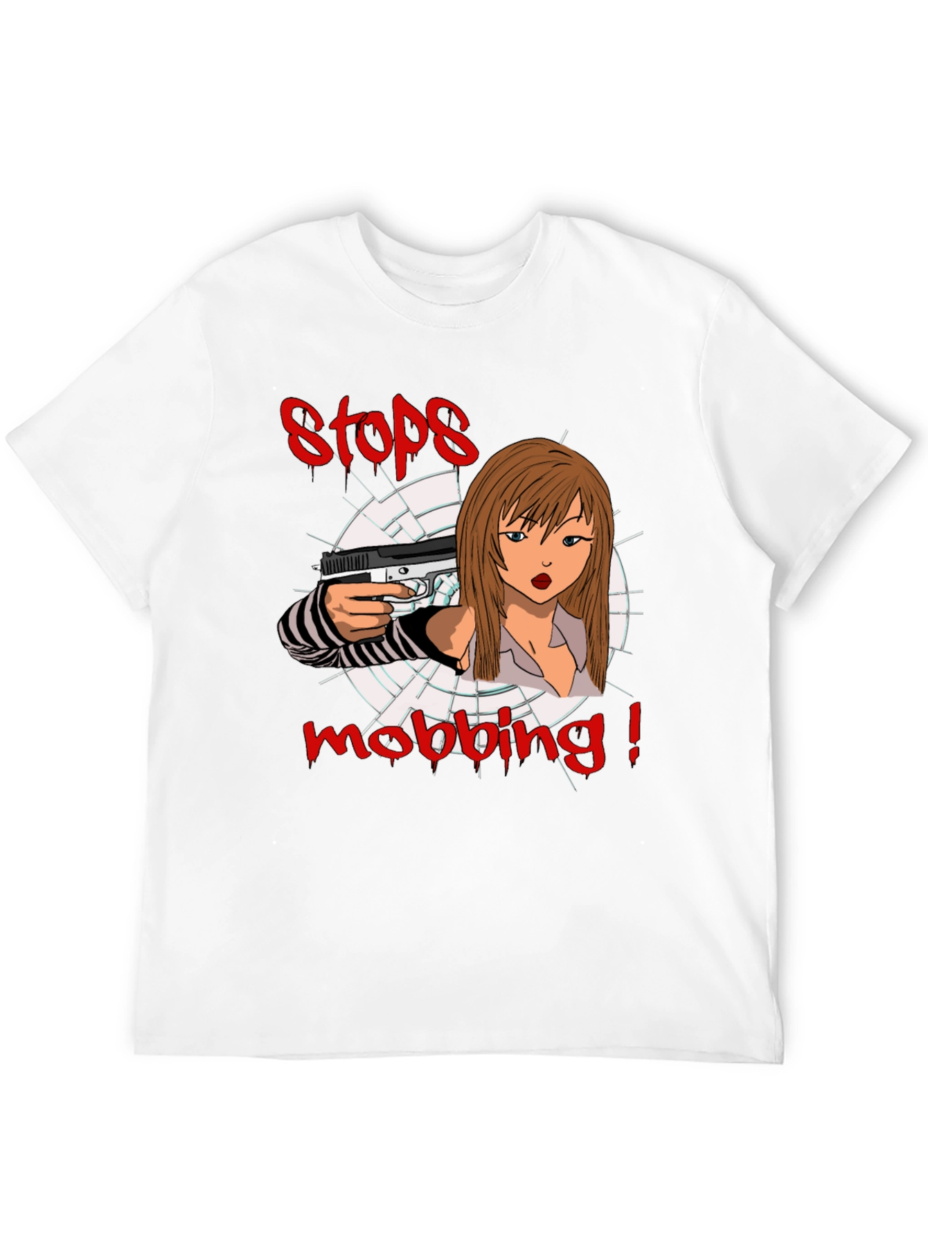 Stops Mobbing Graphic Tee