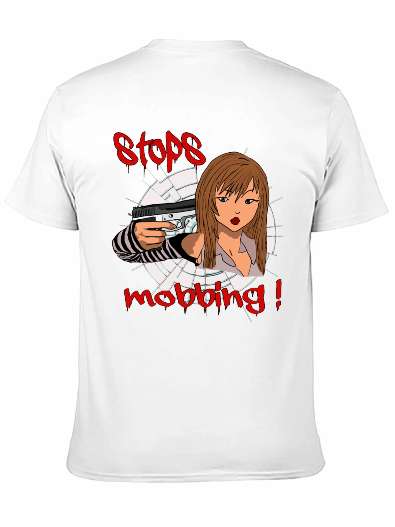 Stops Mobbing Graphic Tee