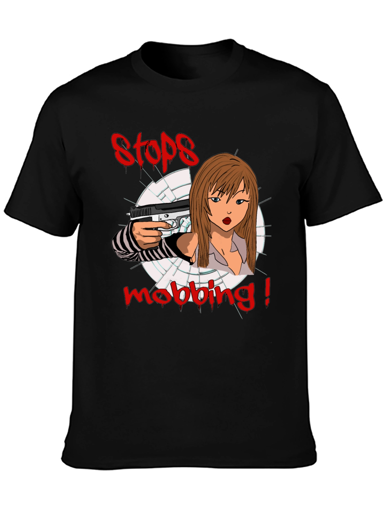 Stops Mobbing Graphic Tee