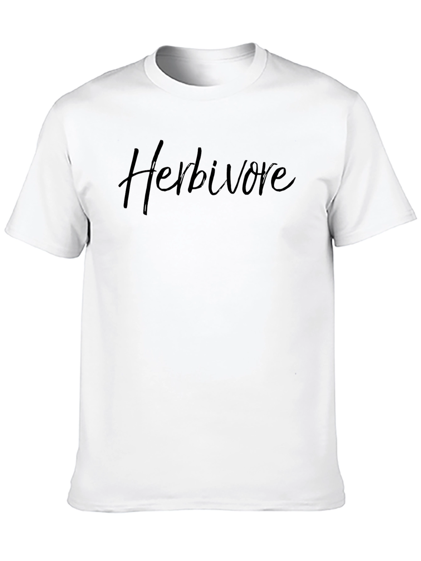 Herbivore Black Graphic Tee - Vegan Friendly