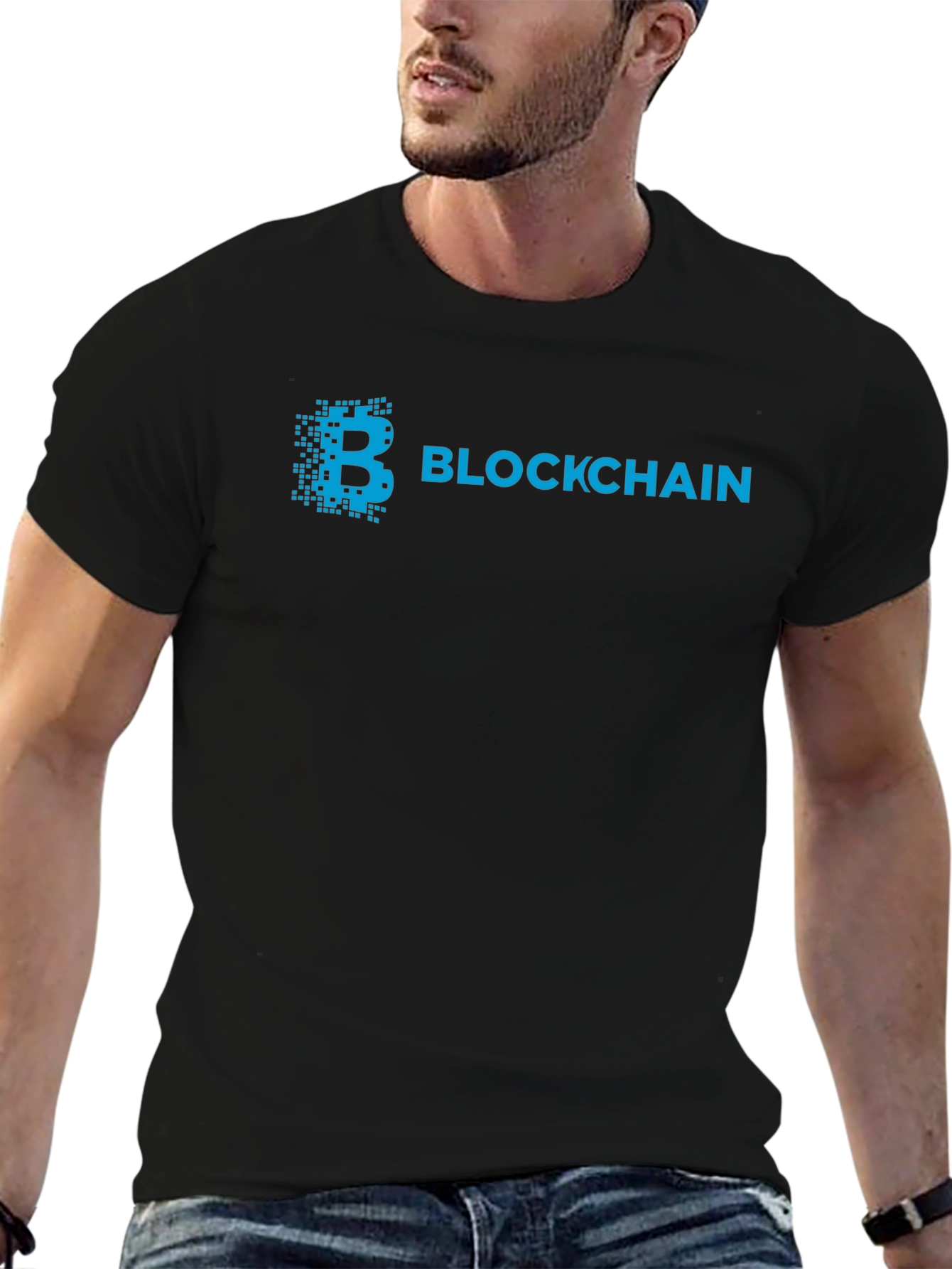 Blockchain Bitcoin T-Shirt - Crypto Tee